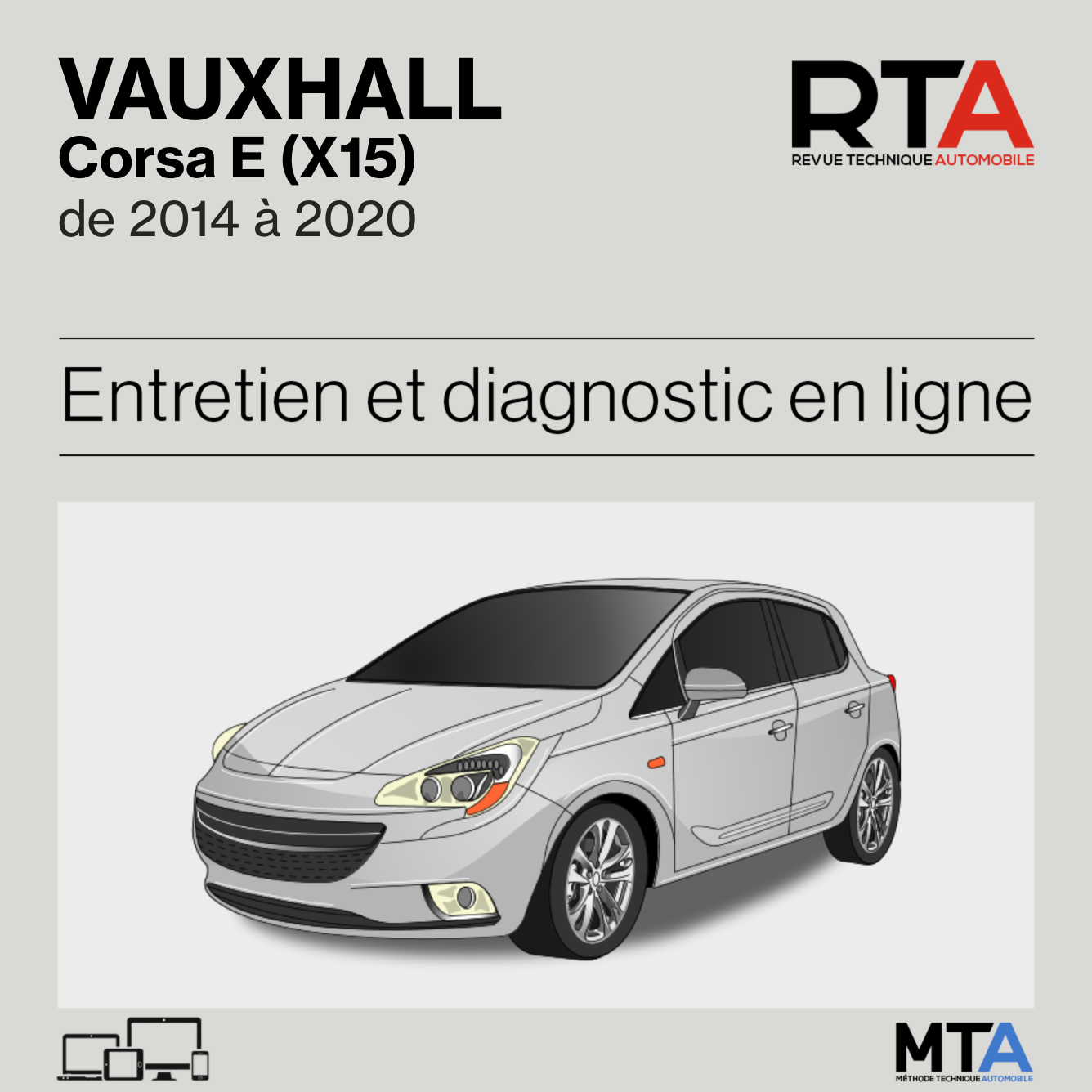 Vauxhall Corsa E (X15) de 2014 à 2020