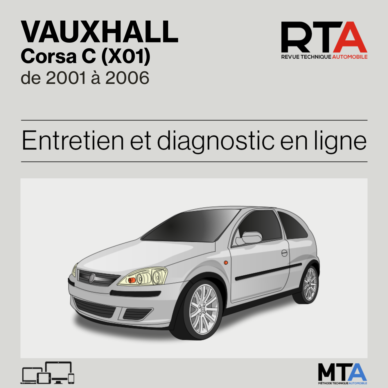Vauxhall Corsa C (X01) de 2001 à 2006