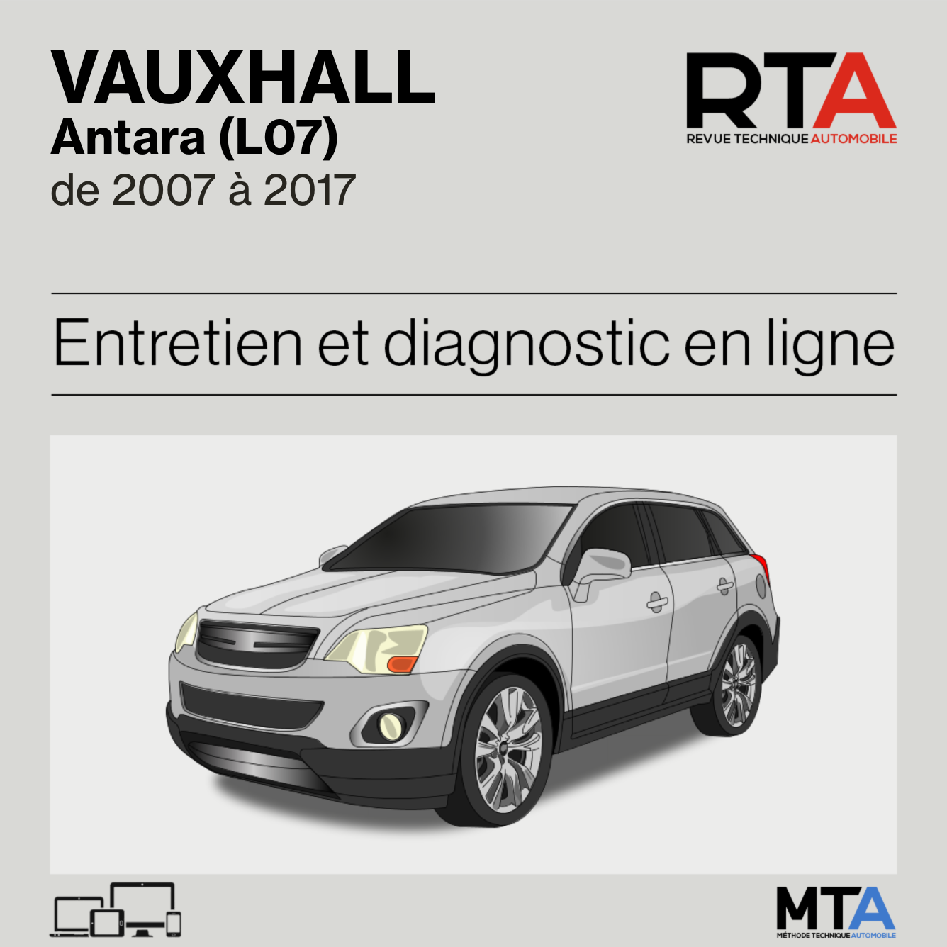 Vauxhall Antara (L07) de 2007 à 2017