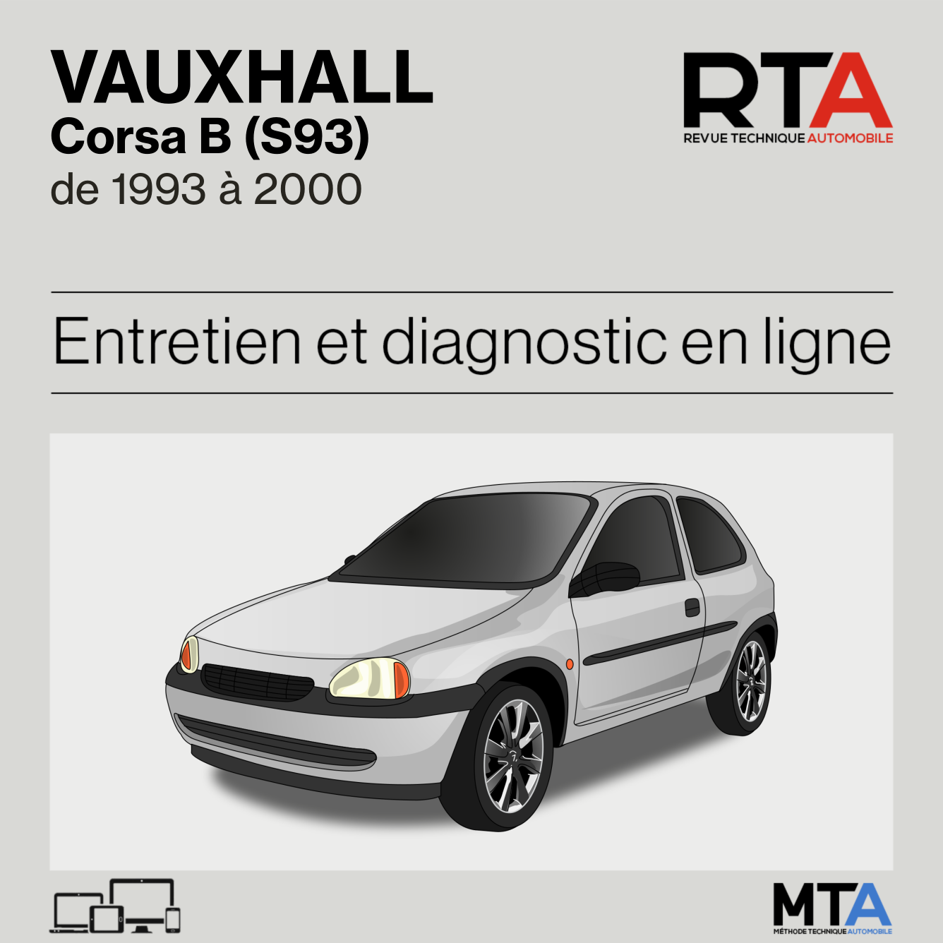 Vauxhall Corsa B (S93) de 1993 à 2000
