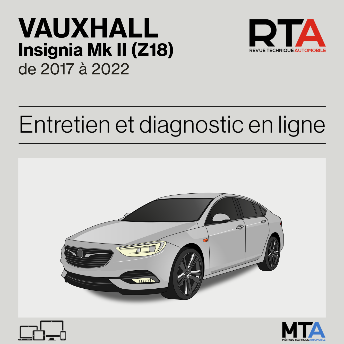 Vauxhall Insignia Mk II (Z18) de 2017 à 2022