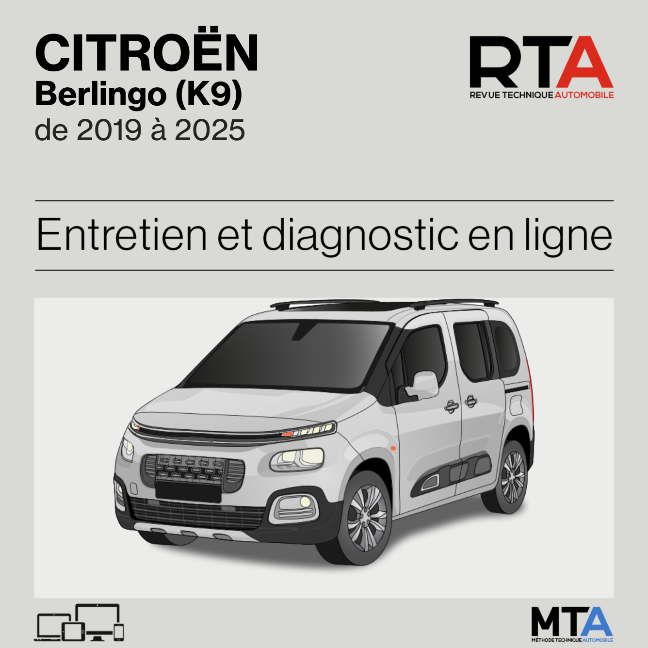 Citroen Berlingo (K9) de 2019 à 2025
