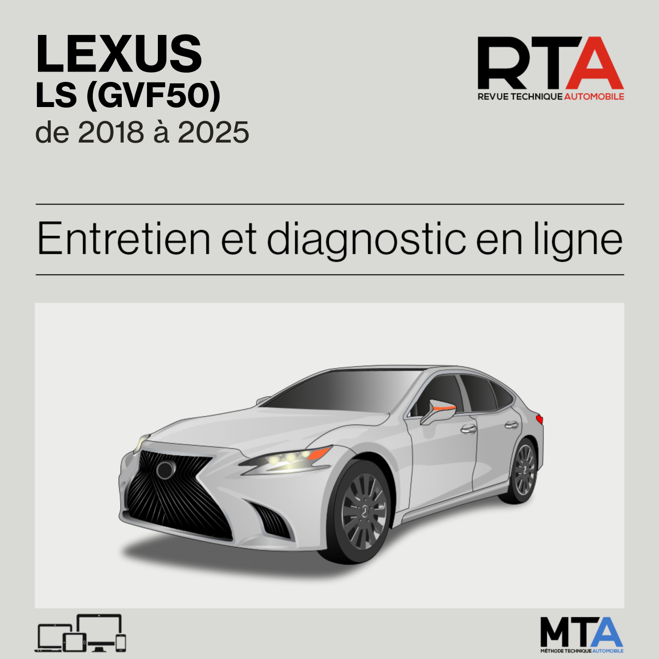 Lexus LS (GVF50) de 2018 à 2025