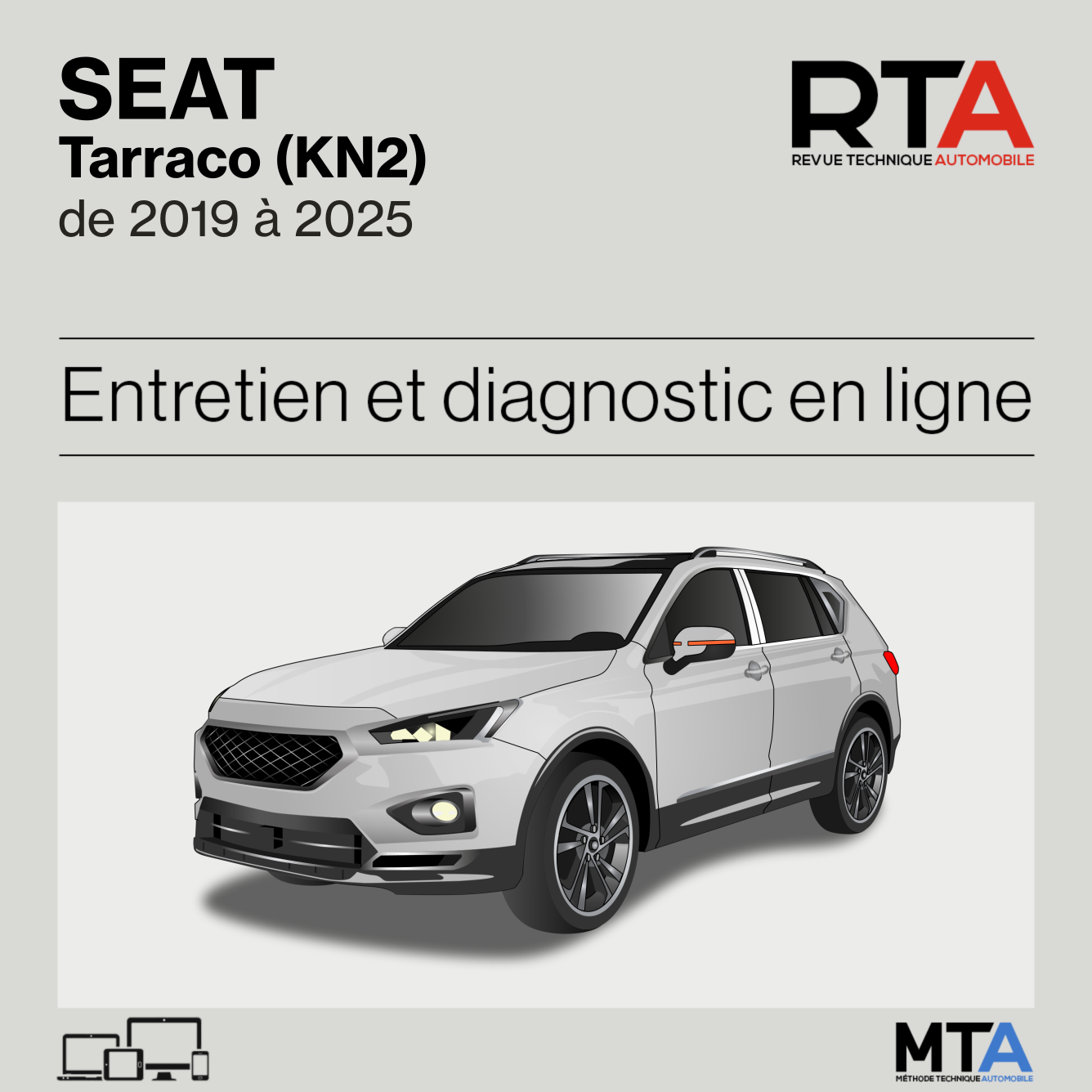 Seat Tarraco (KN2) de 2019 à 2025