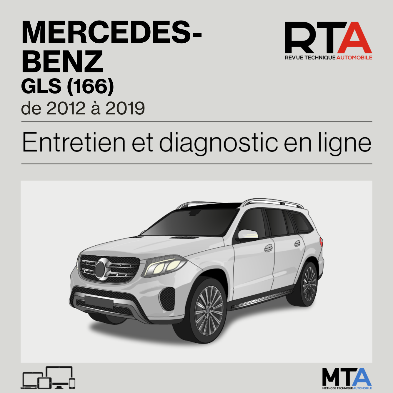 Mercedes-Benz GLS (166) de 2012 à 2019