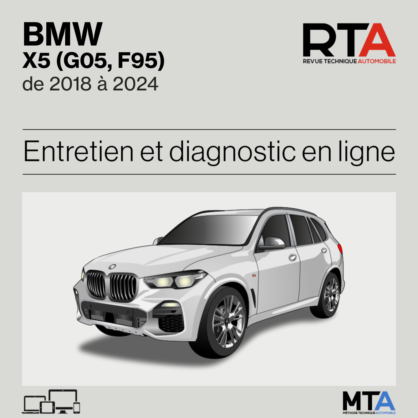 BMW X5 (G05, F95) de 2018 à 2024