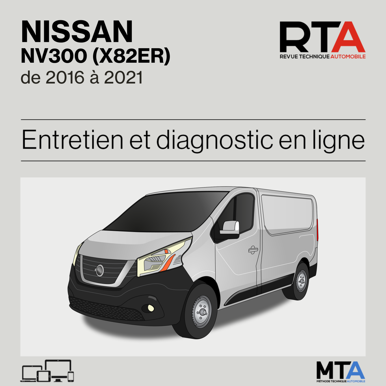 Nissan NV300 (X82ER) de 2016 à 2021
