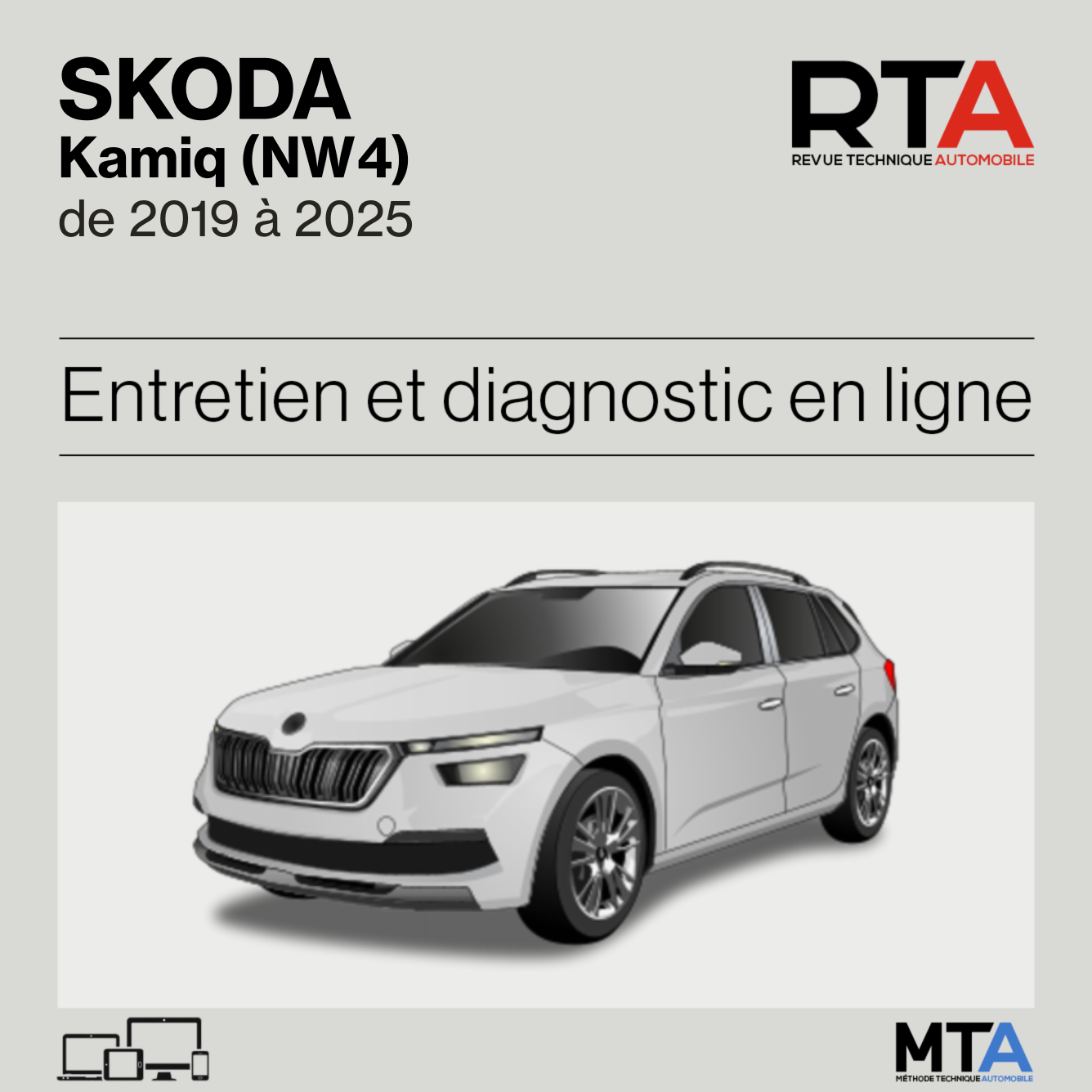 Skoda Kamiq (NW4) de 2019 à 2025