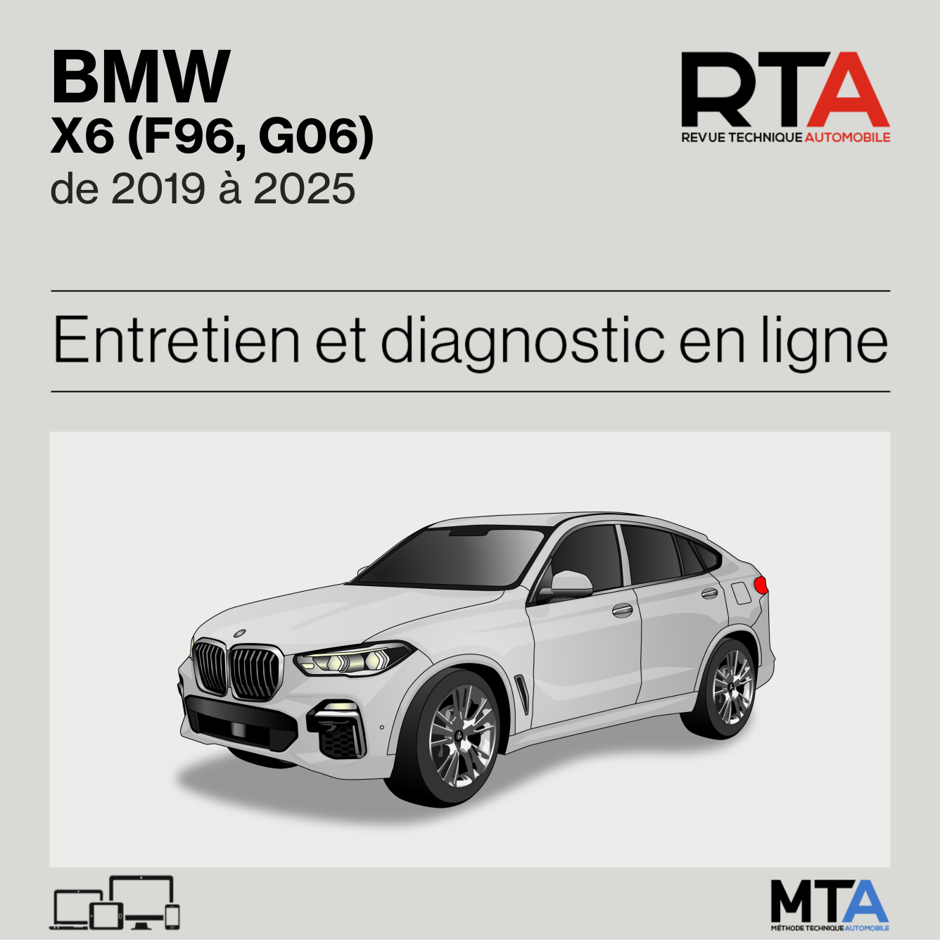 BMW X6 (F96, G06) de 2019 à 2025