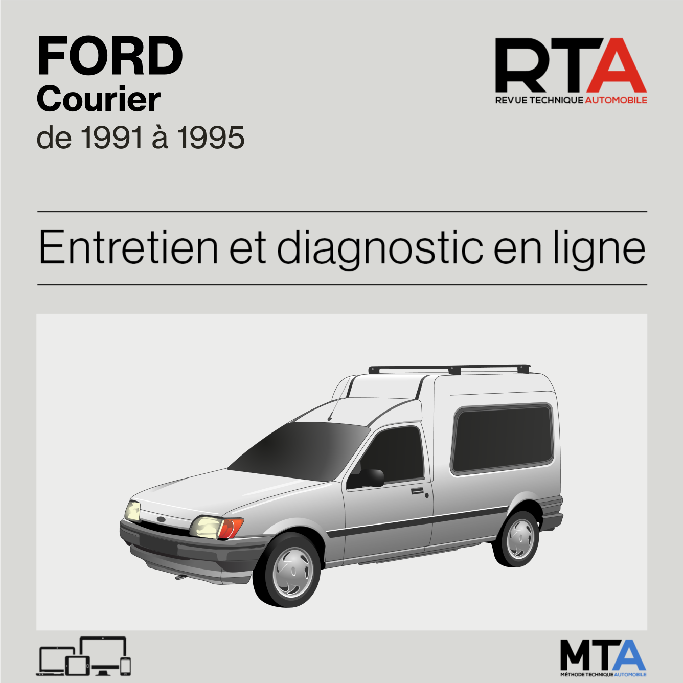 Ford Courier de 1991 à 1995