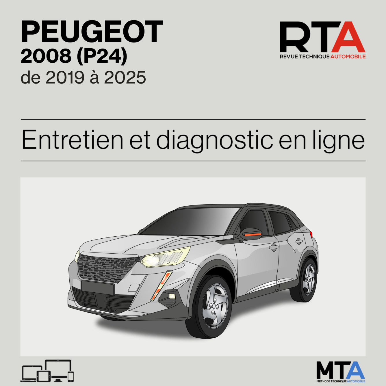 Peugeot 2008 (P24) de 2019 à 2025