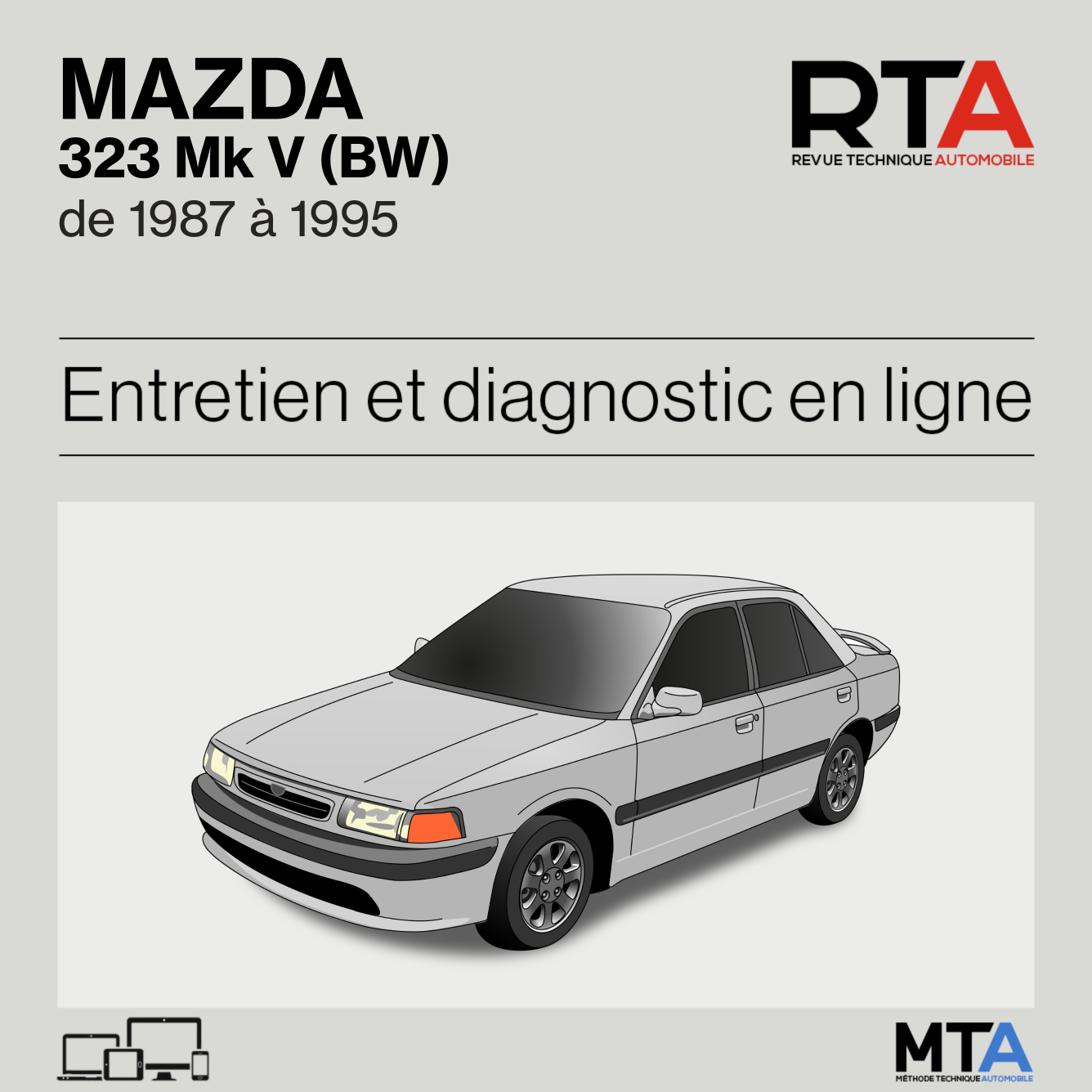 Mazda 323 Mk V (BW) de 1987 à 1995