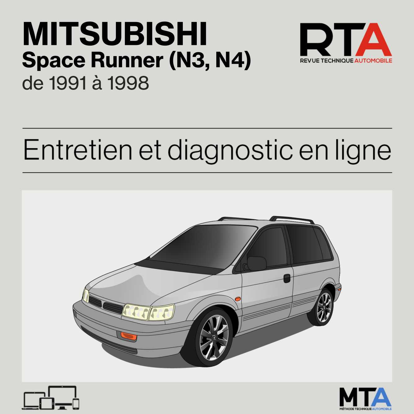 Mitsubishi Space Runner (N3, N4) de 1991 à 1998