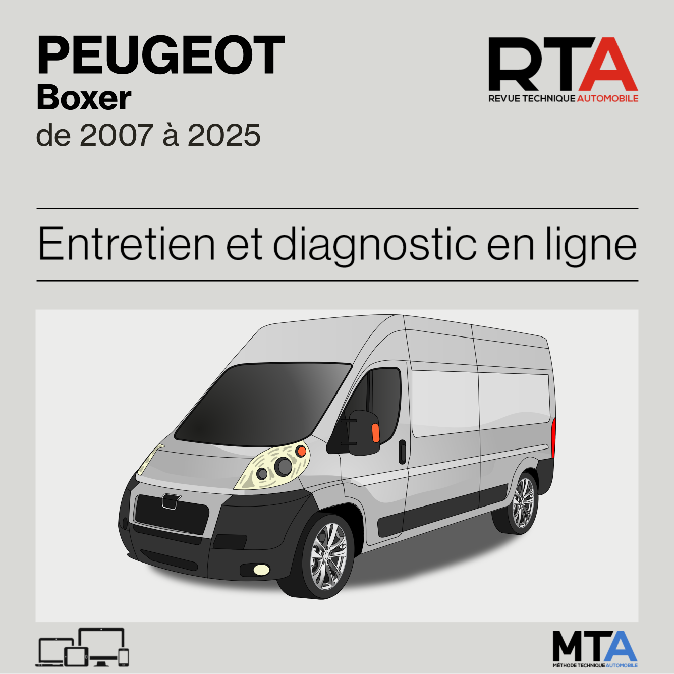 Peugeot Boxer de 2007 à 2025