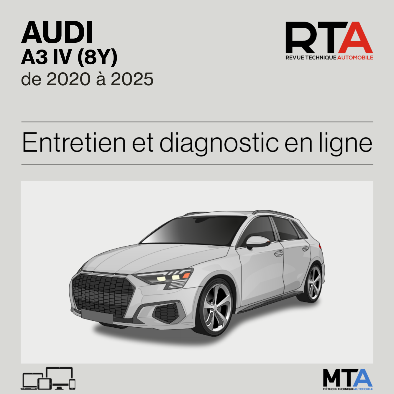 Audi A3 IV (8Y) de 2020 à 2025