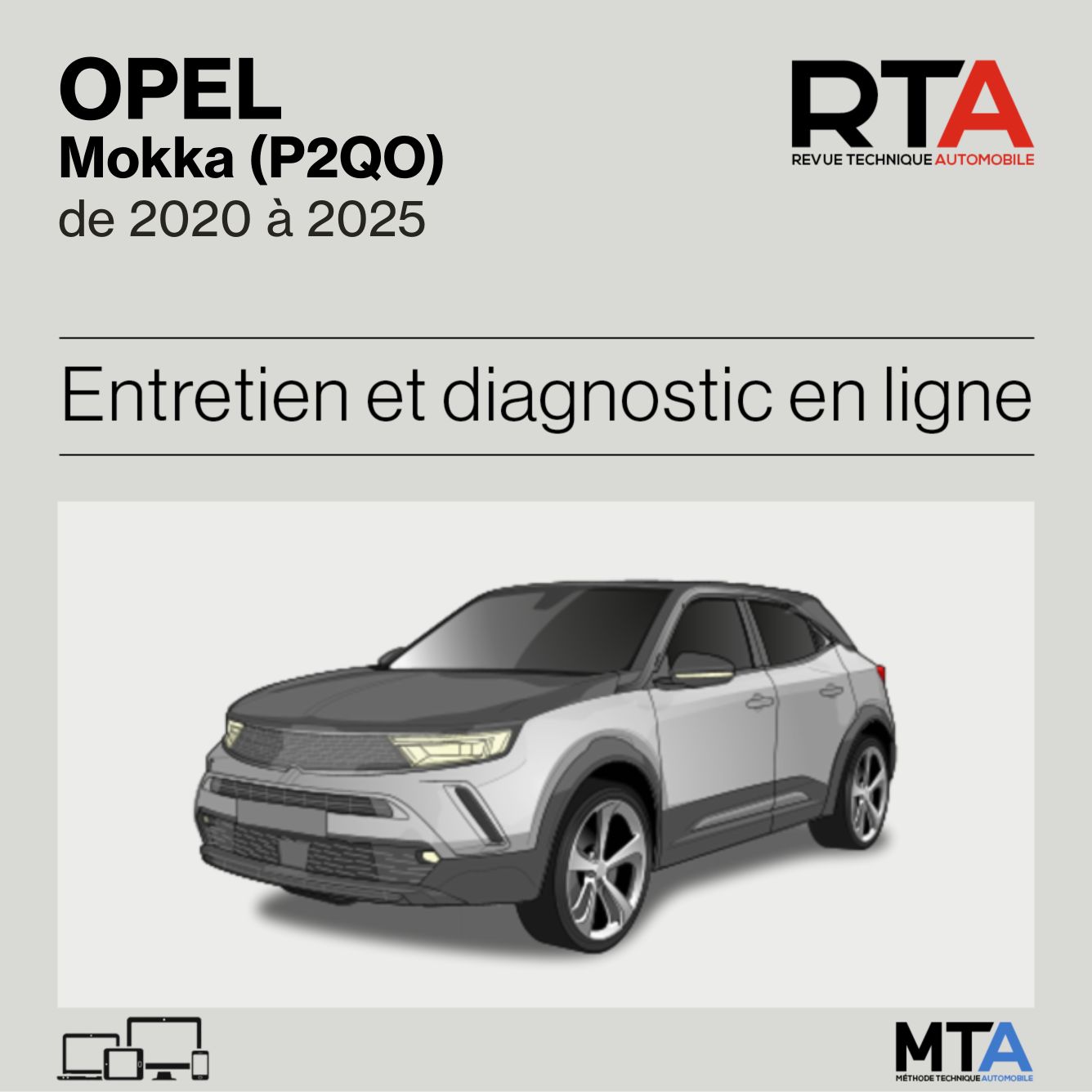 Opel Mokka (P2QO) de 2020 à 2025