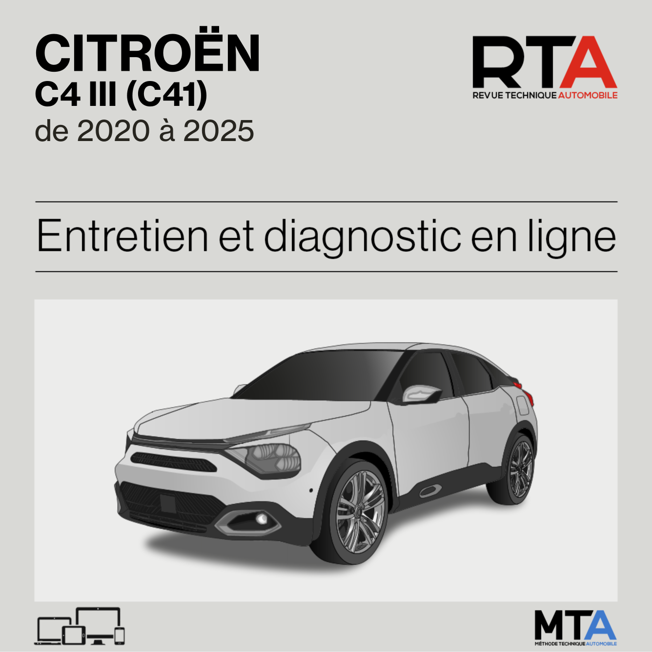 Citroen C4 III (C41) de 2020 à 2025