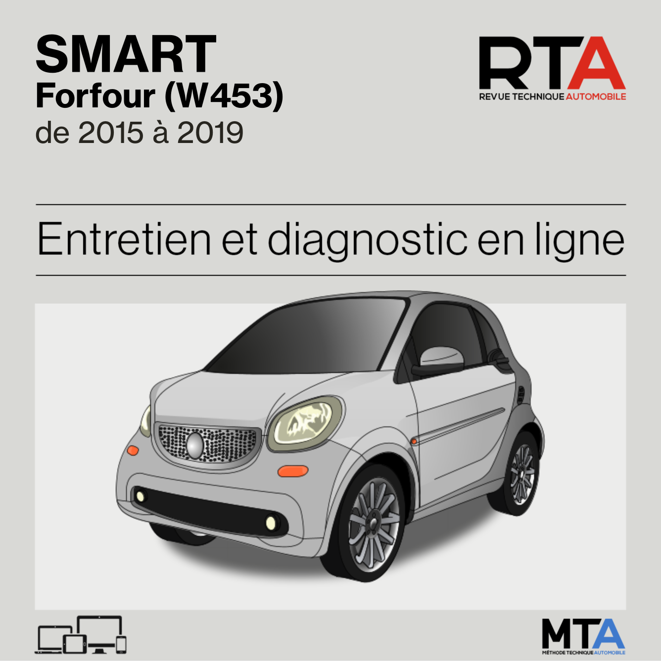 Smart Forfour (W453) de 2015 à 2019