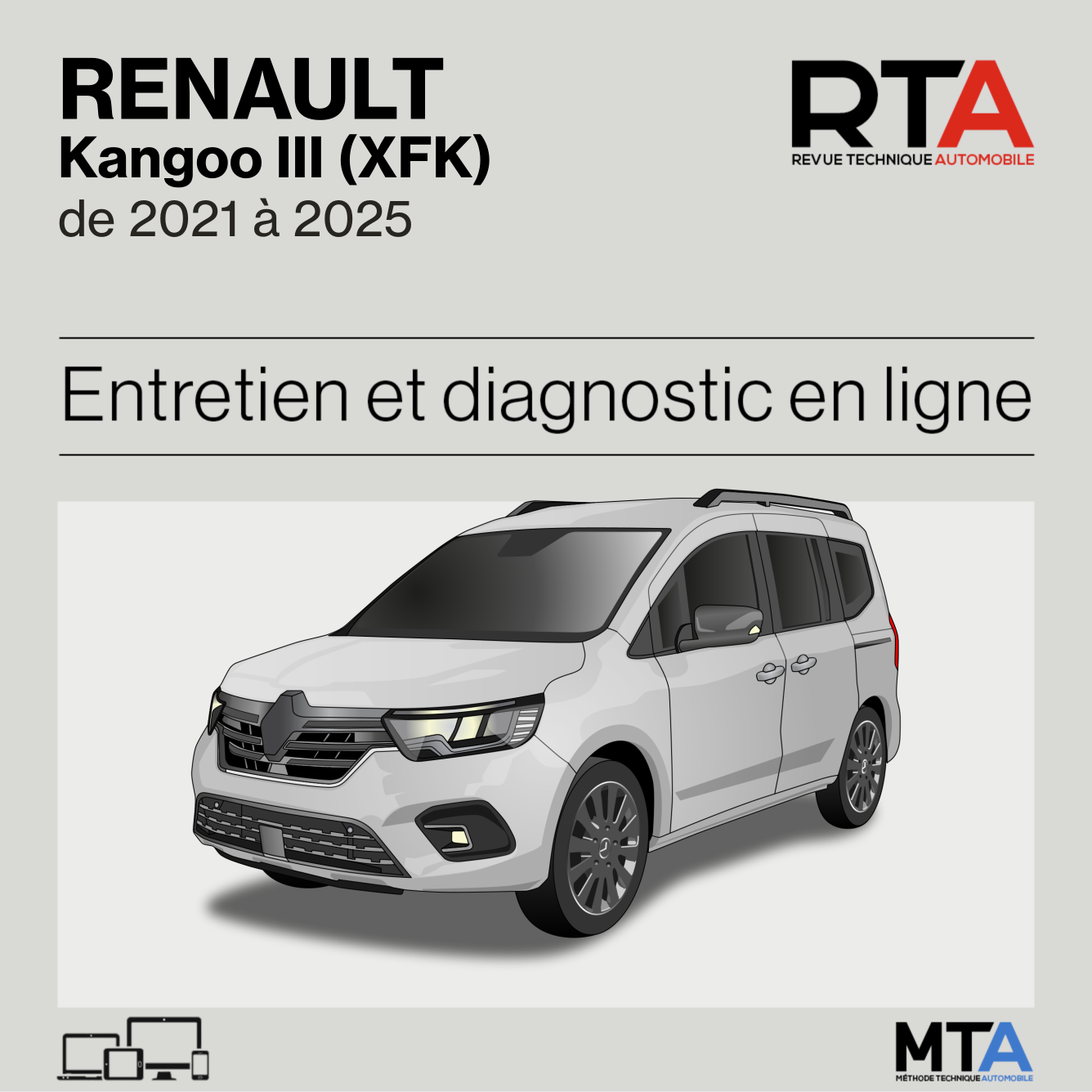 Renault Kangoo III (XFK) de 2021 à 2025