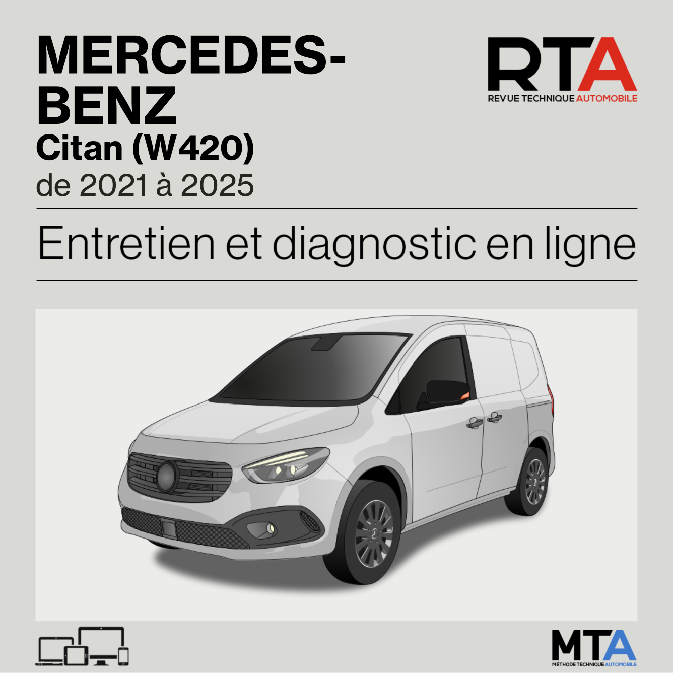 Mercedes-Benz Citan (W420) de 2021 à 2025