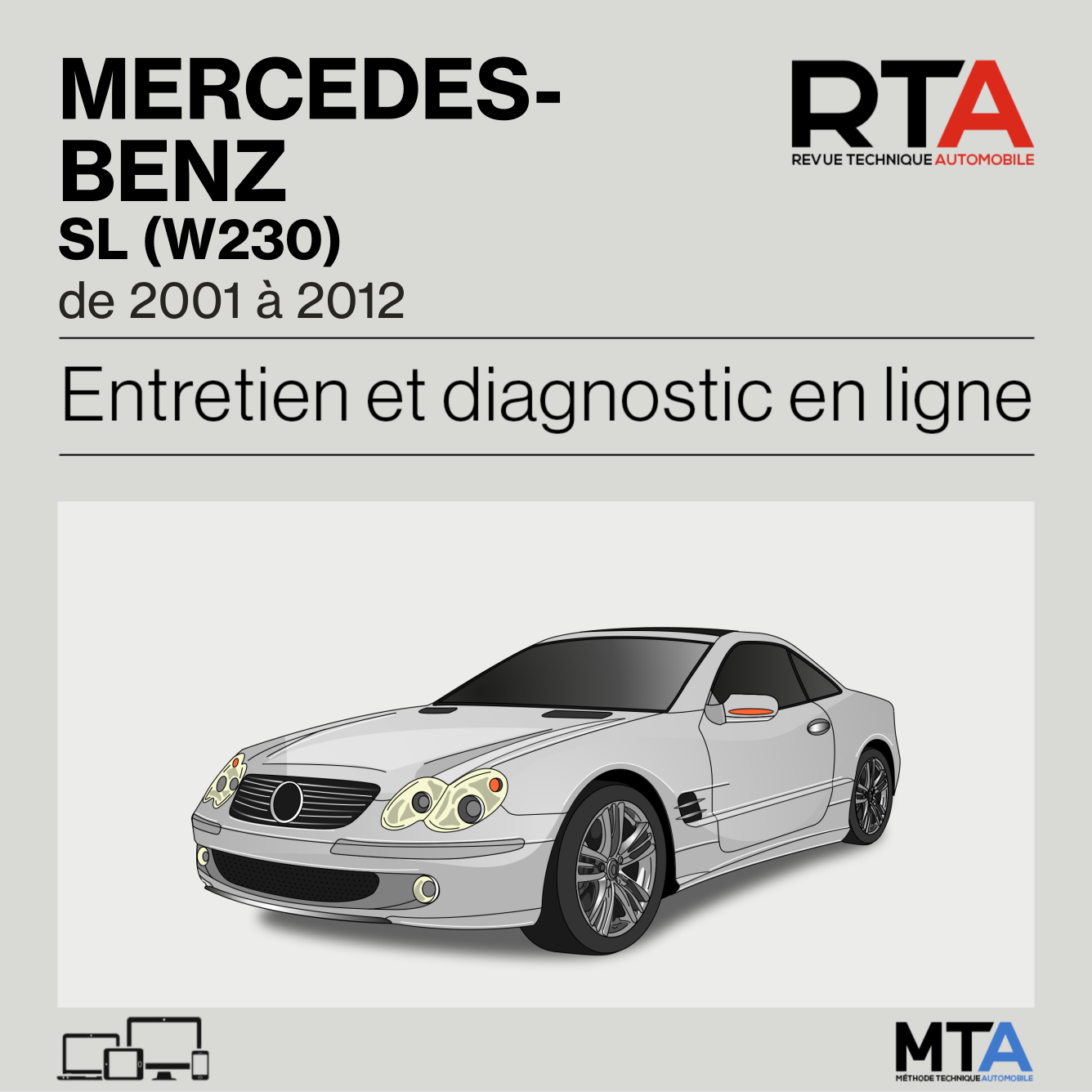 Mercedes-Benz SL (W230) de 2001 à 2012