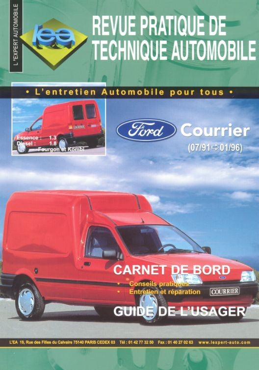 Ford Courrier (1991 - 1996) - Revue Technique
