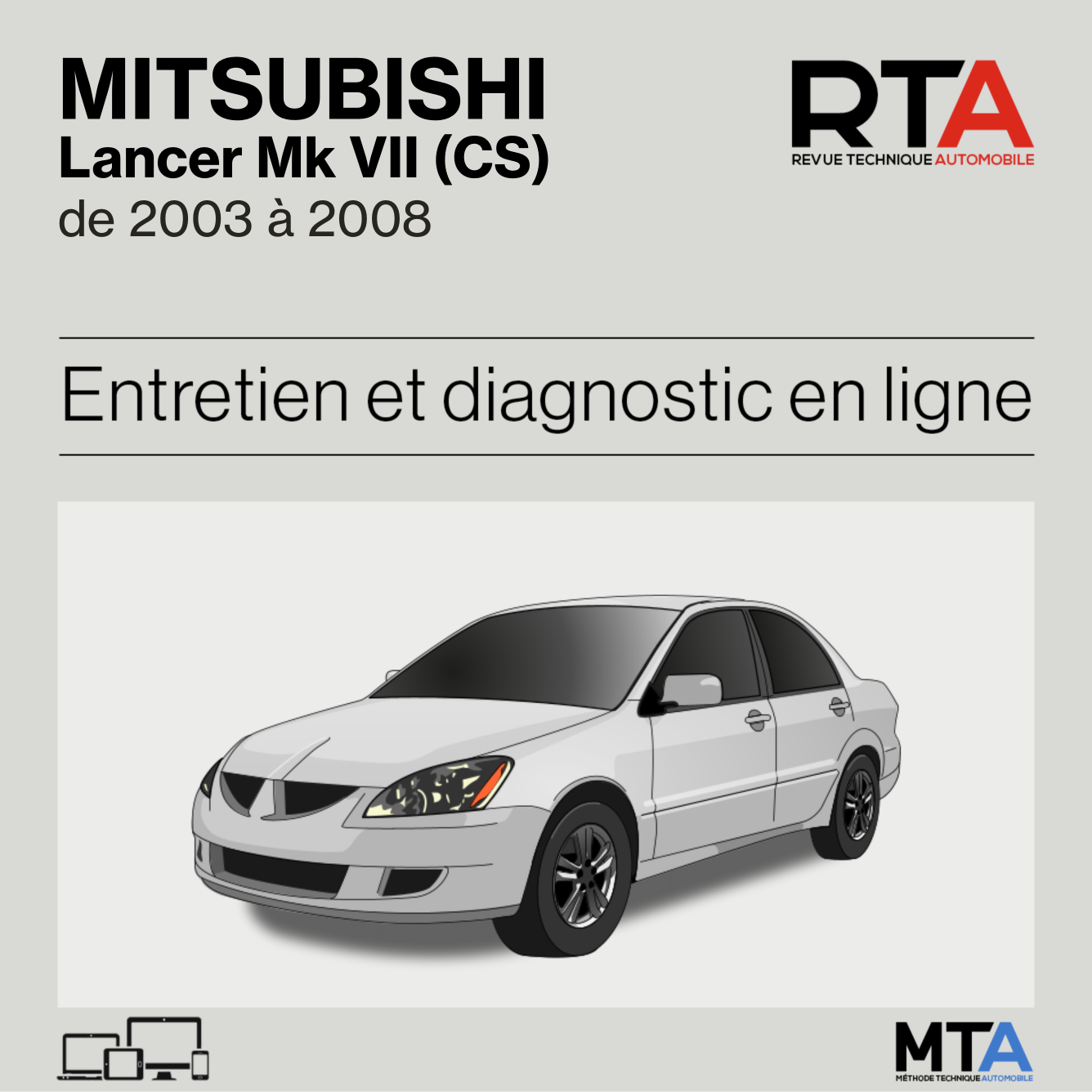 Mitsubishi Lancer Mk VII (CS) de 2003 à 2008