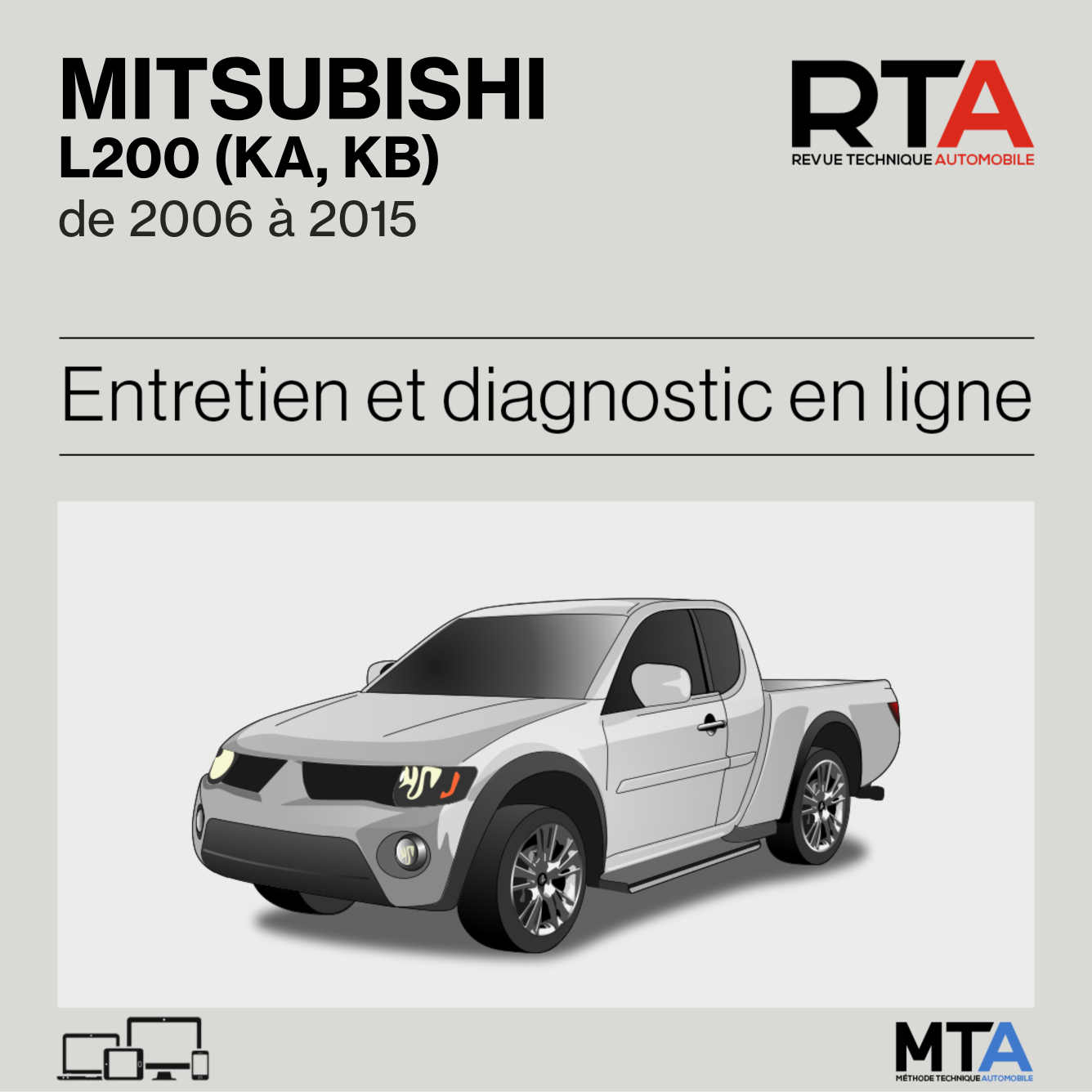 Mitsubishi L200 (KA, KB) de 2006 à 2015
