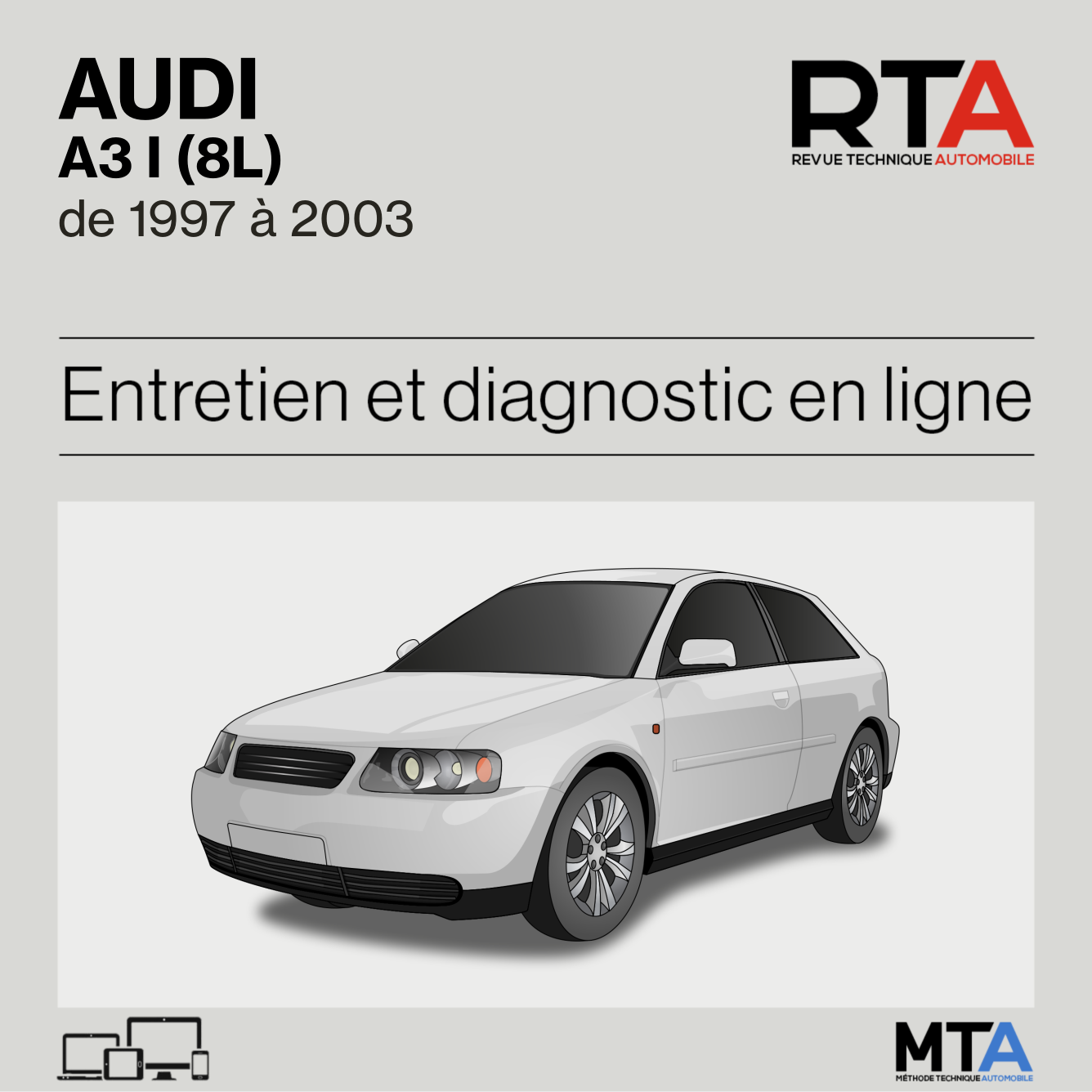 Audi A3 I (8L) de 1997 à 2003