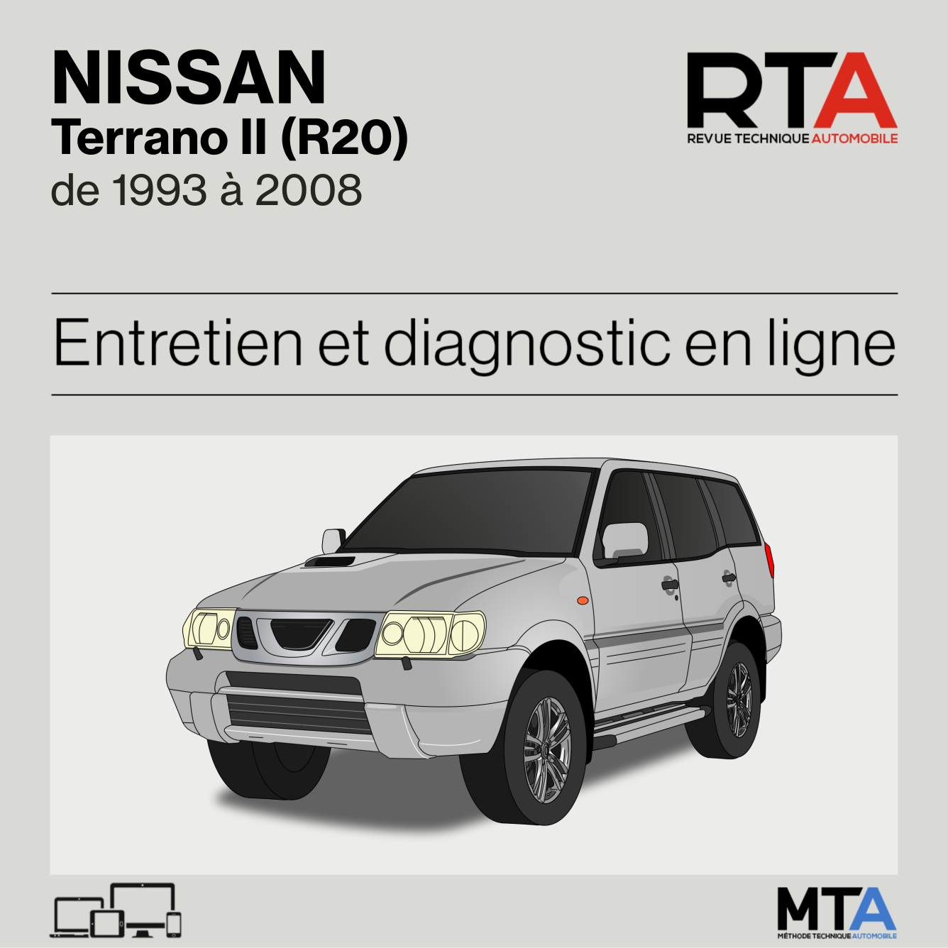 Nissan Terrano II (R20) de 1993 à 2008
