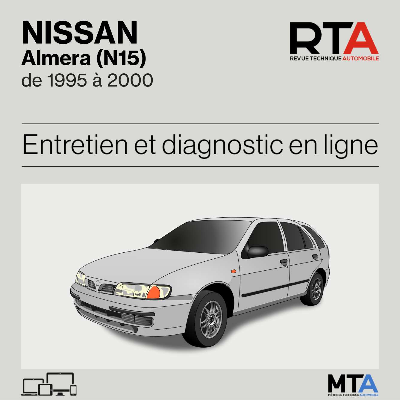 Nissan Almera (N15) de 1995 à 2000