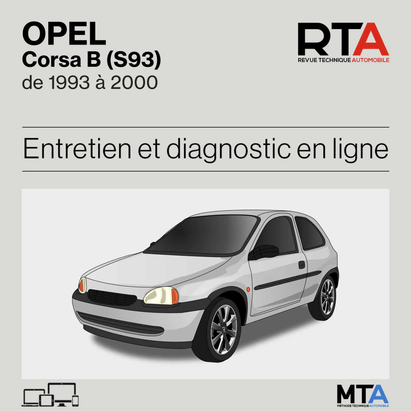 Opel Corsa B (S93) de 1993 à 2000