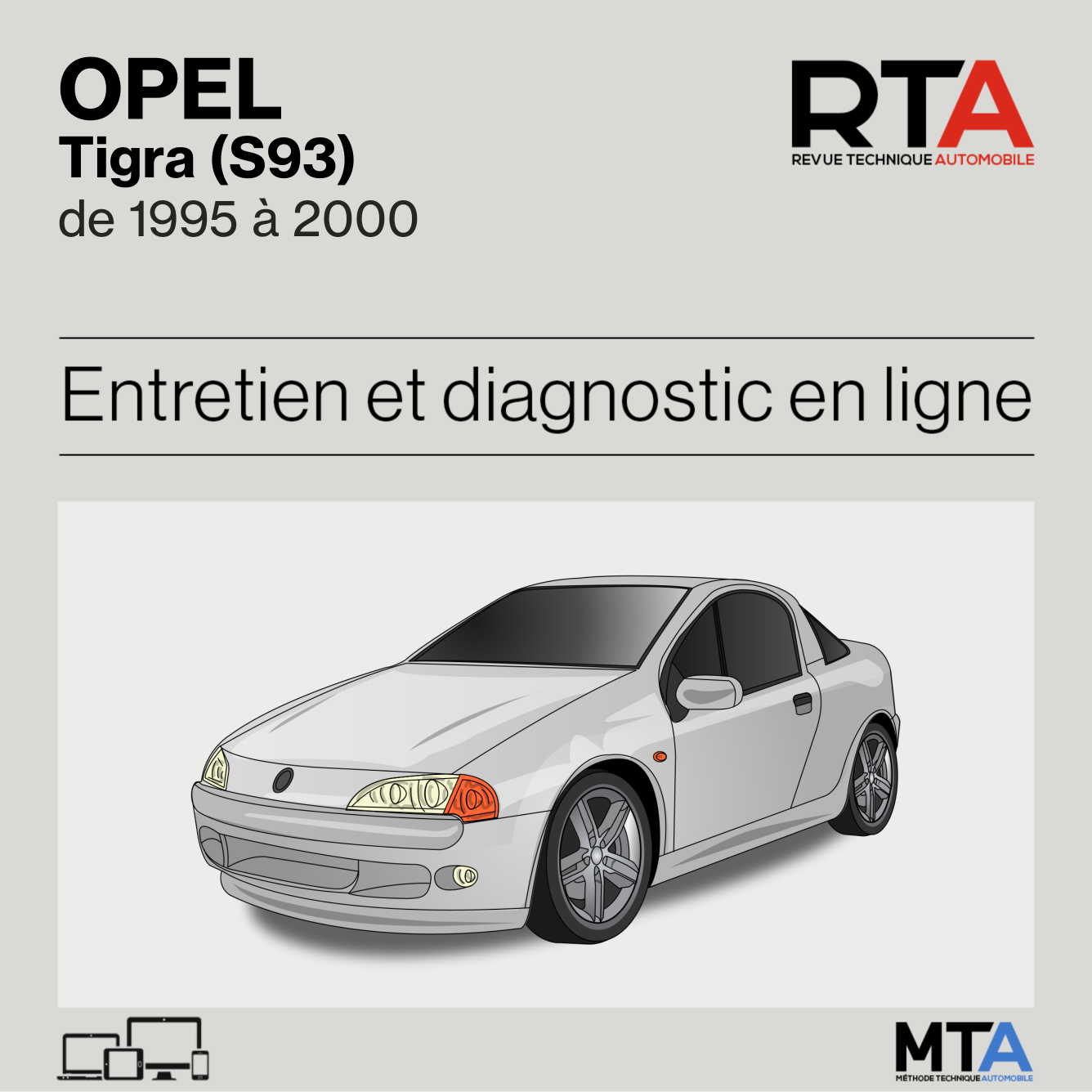 Opel Tigra (S93) de 1995 à 2000