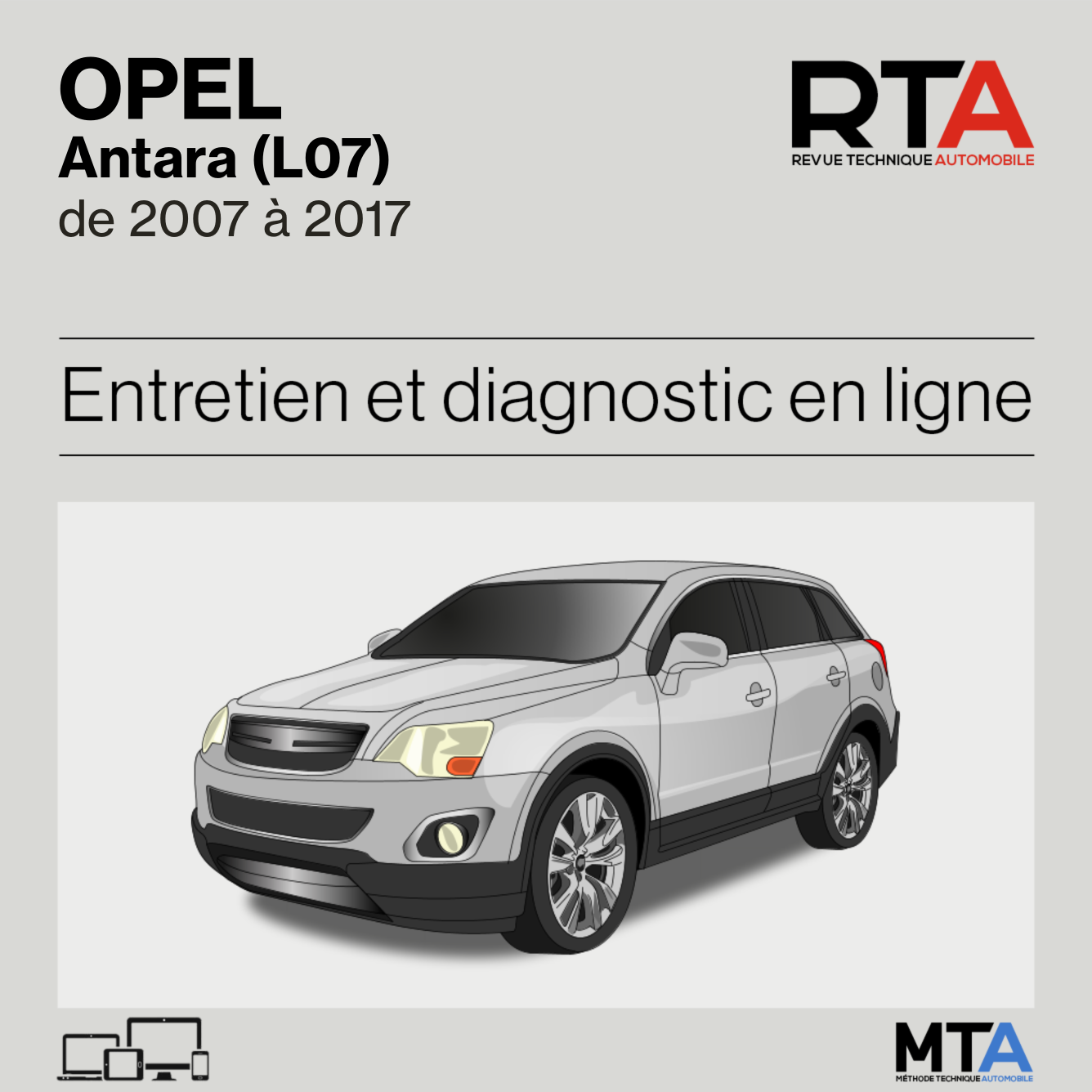 Opel Antara (L07) de 2007 à 2017