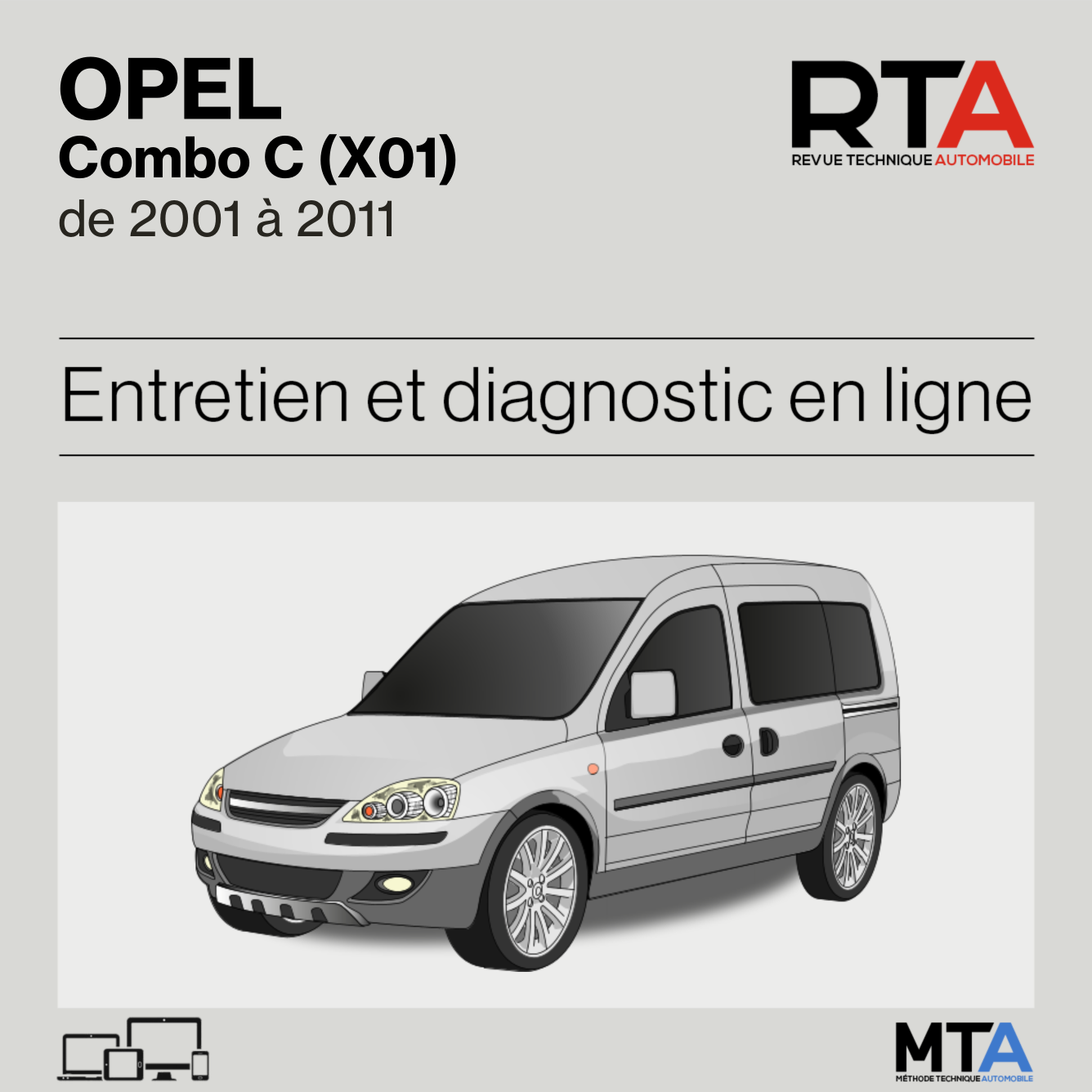 Opel Combo C (X01) de 2001 à 2011