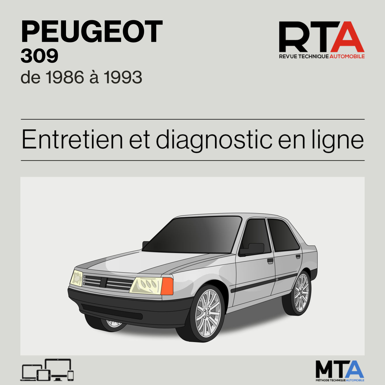 Peugeot 309 de 1986 à 1993