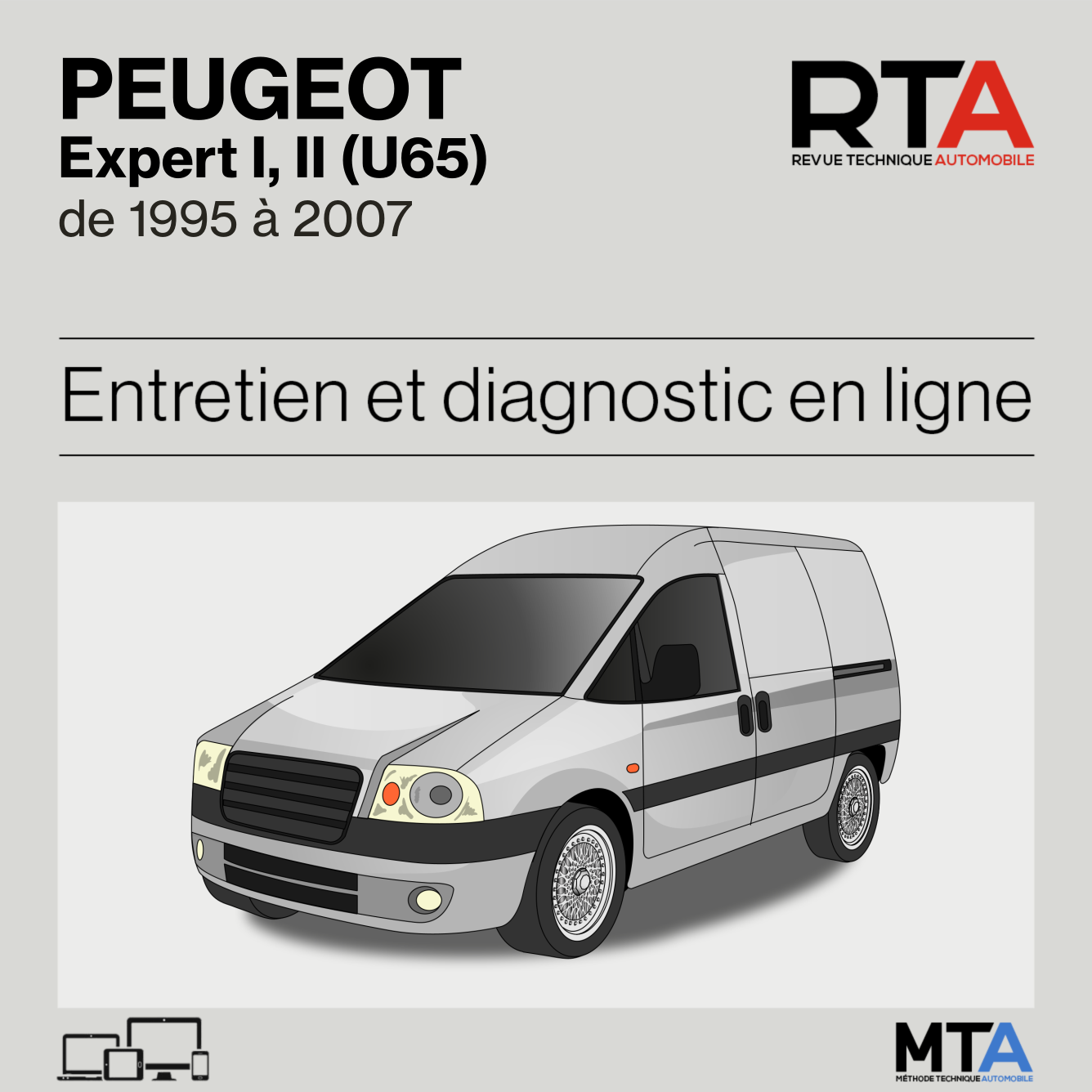 Peugeot Expert I, II (U65) de 1995 à 2007