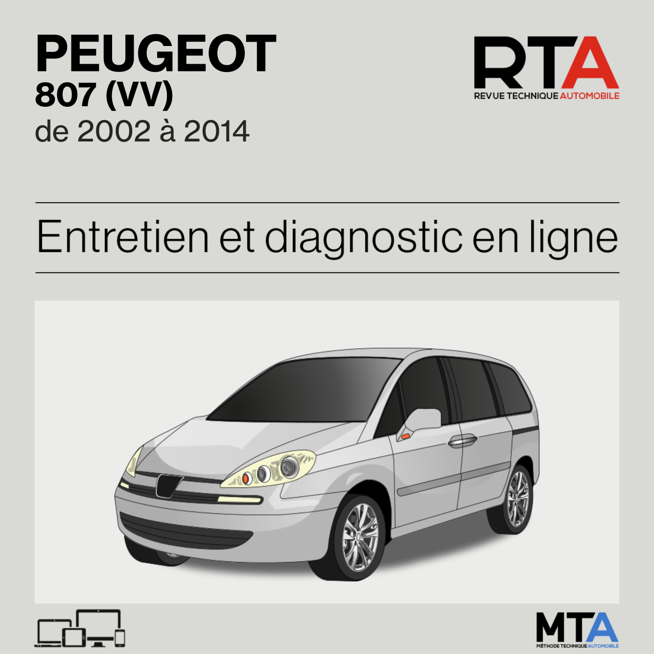 Peugeot 807 (VV) de 2002 à 2014