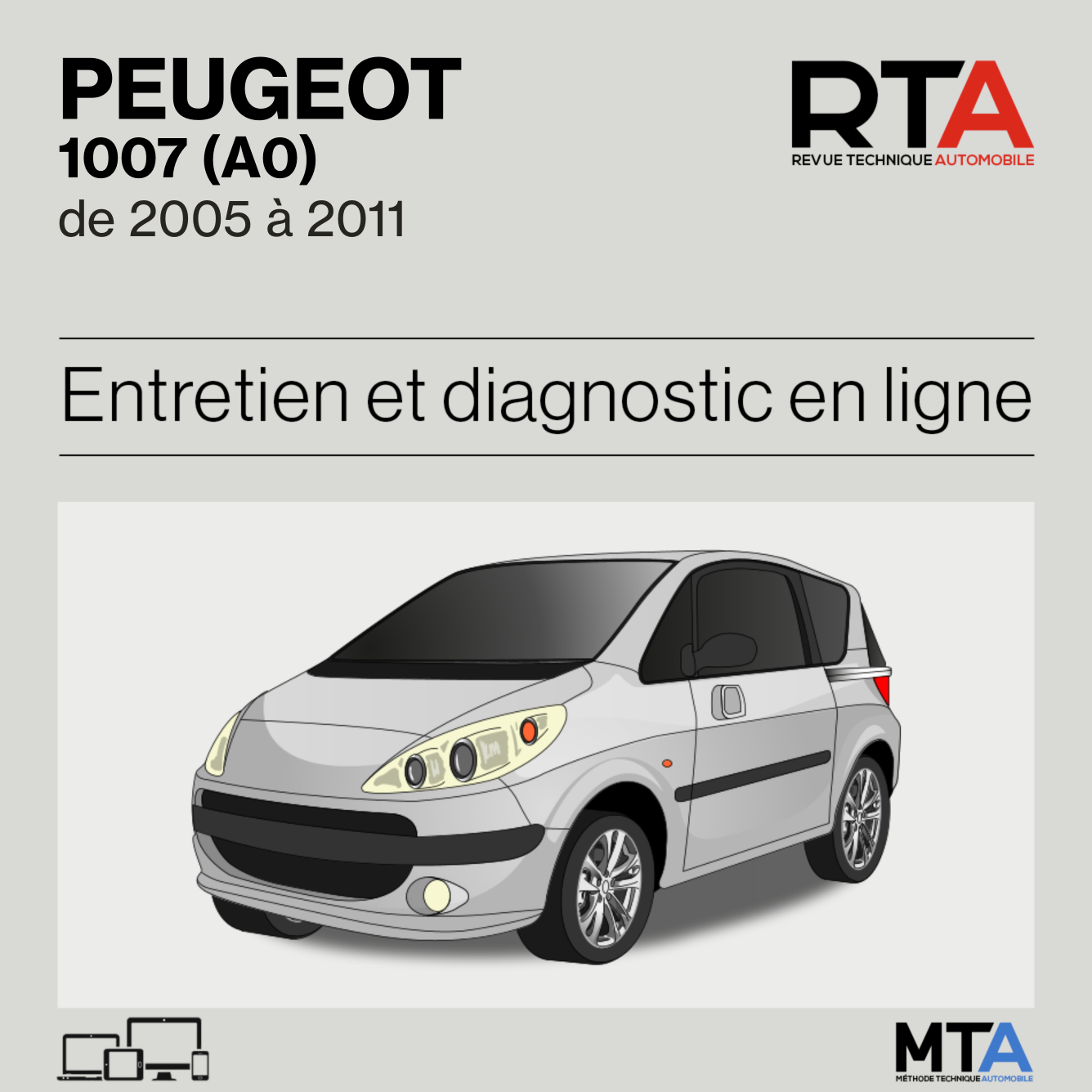Peugeot 1007 (A0) de 2005 à 2011