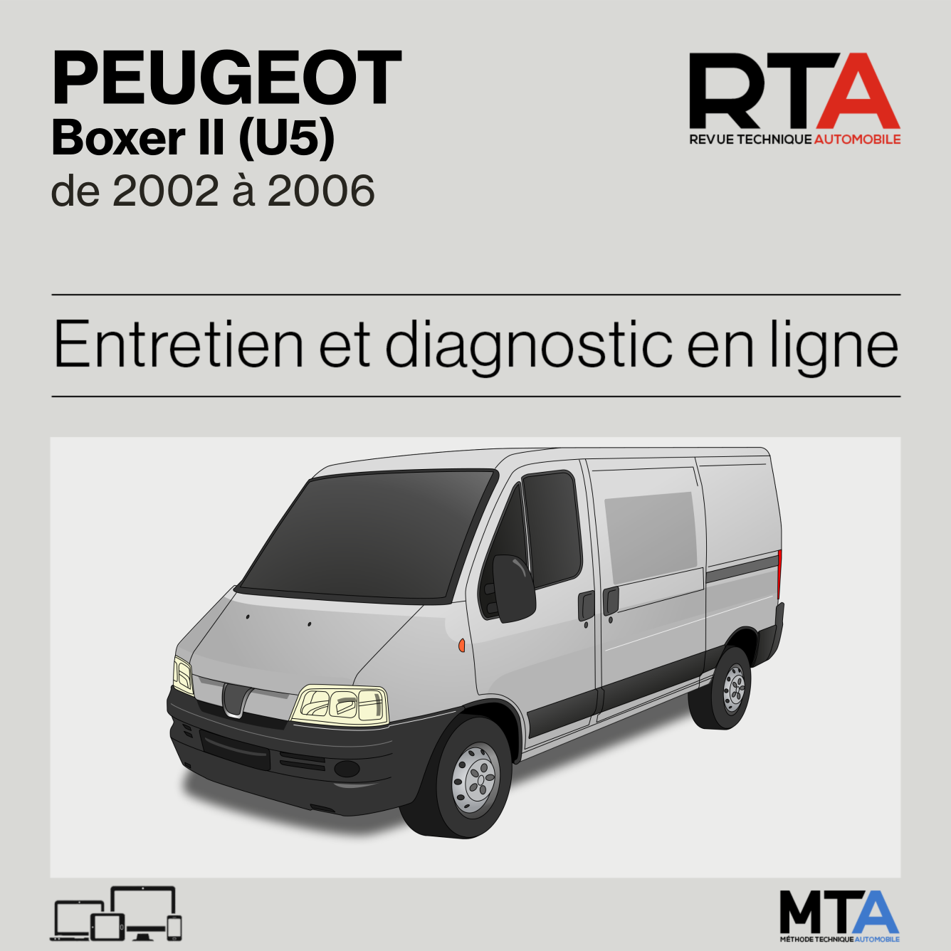 Peugeot Boxer II (U5) de 2002 à 2006