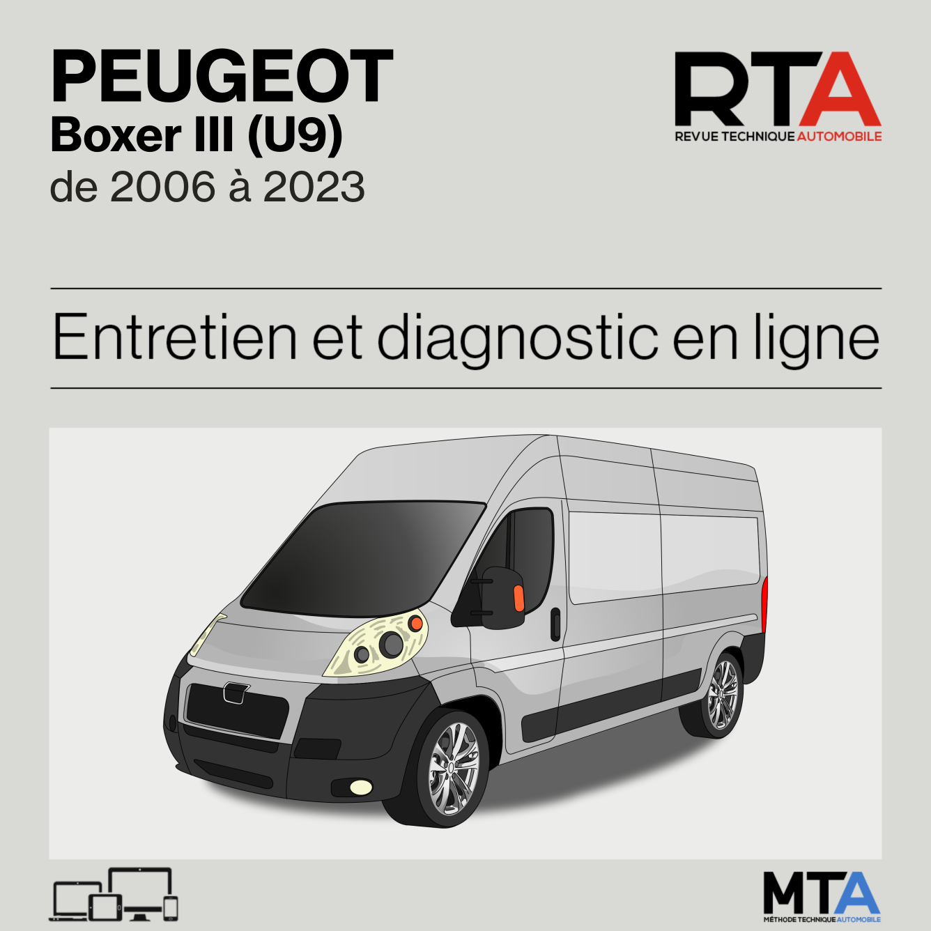 Peugeot Boxer III (U9) de 2006 à 2023