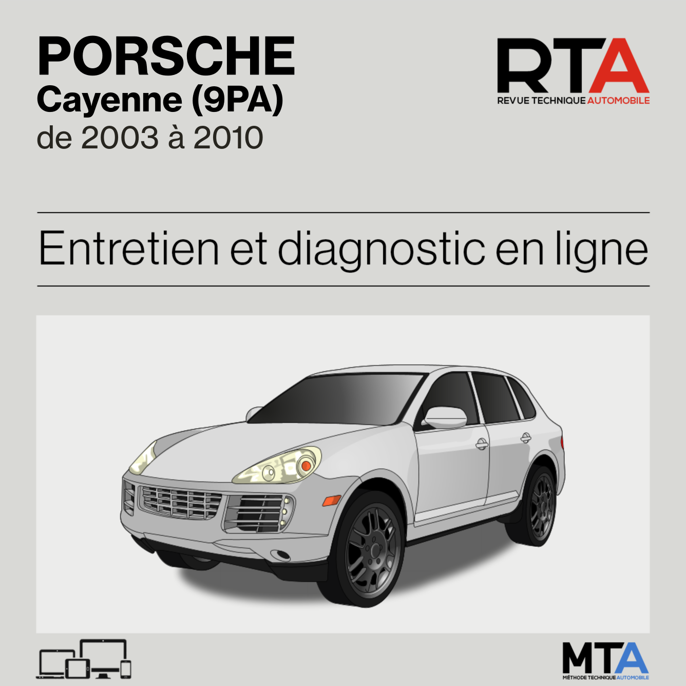 Porsche Cayenne (9PA) de 2003 à 2010