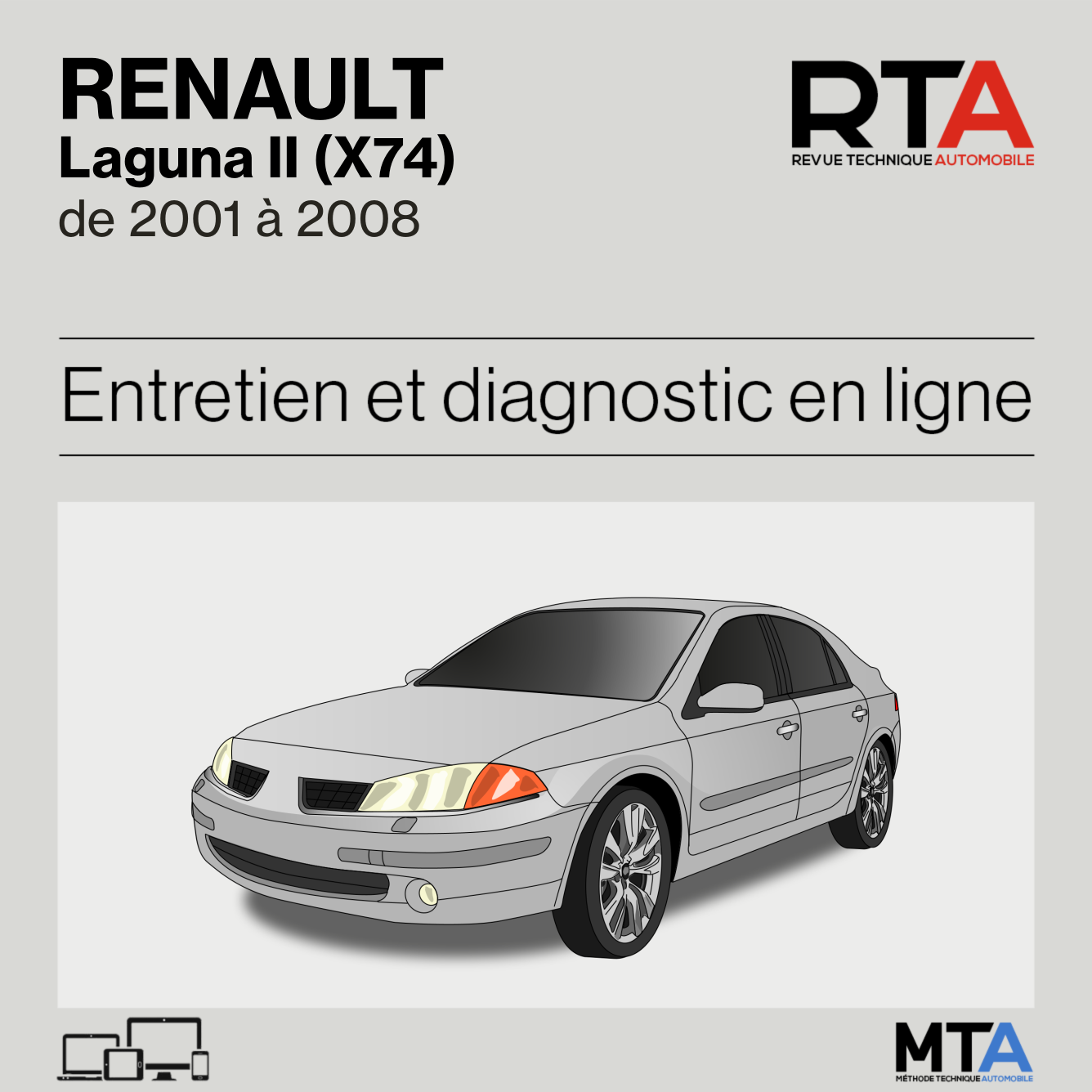 Renault Laguna II (X74) de 2001 à 2008