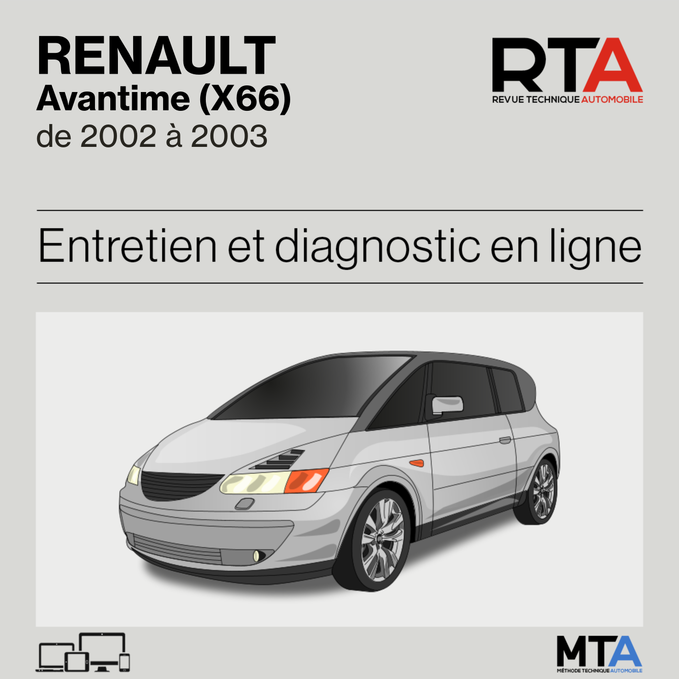 Renault Avantime (X66) de 2002 à 2003