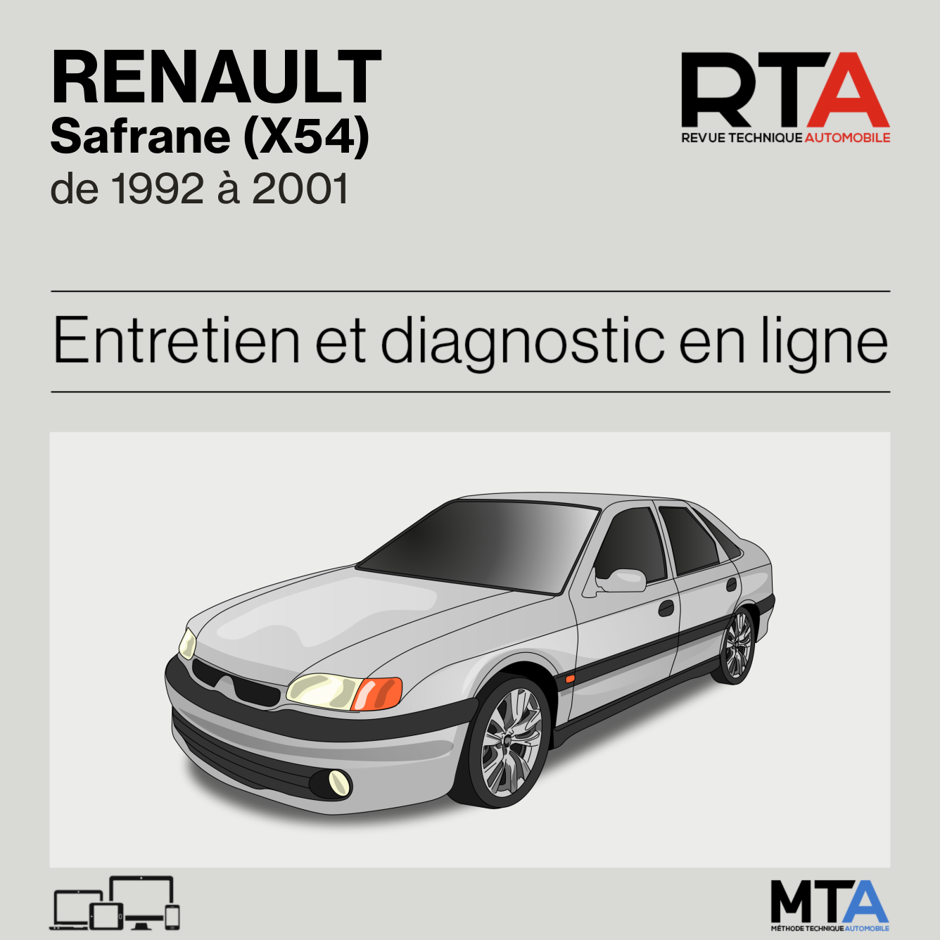 Renault Safrane (X54) de 1992 à 2001