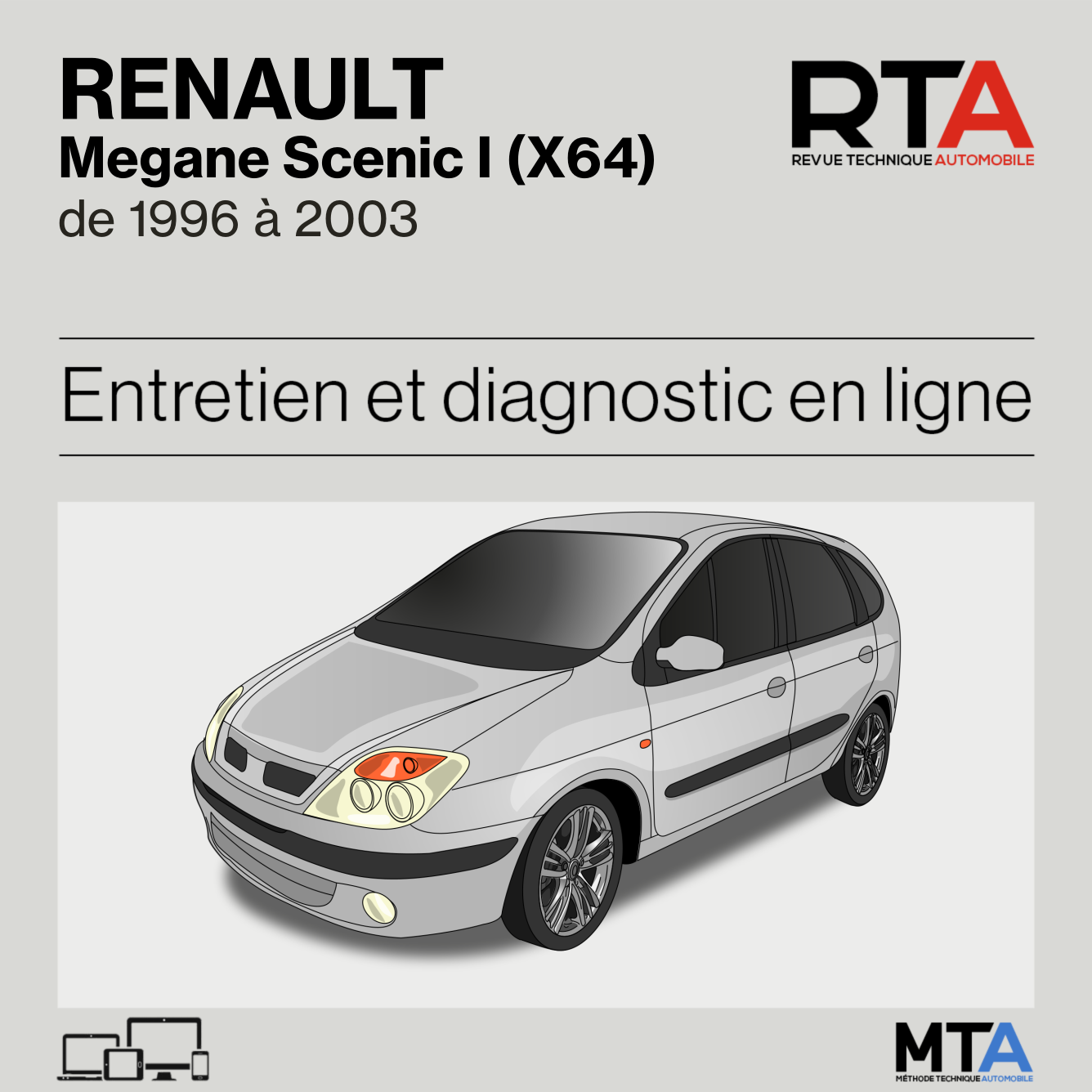 Renault Megane Scenic I (X64) de 1996 à 2003