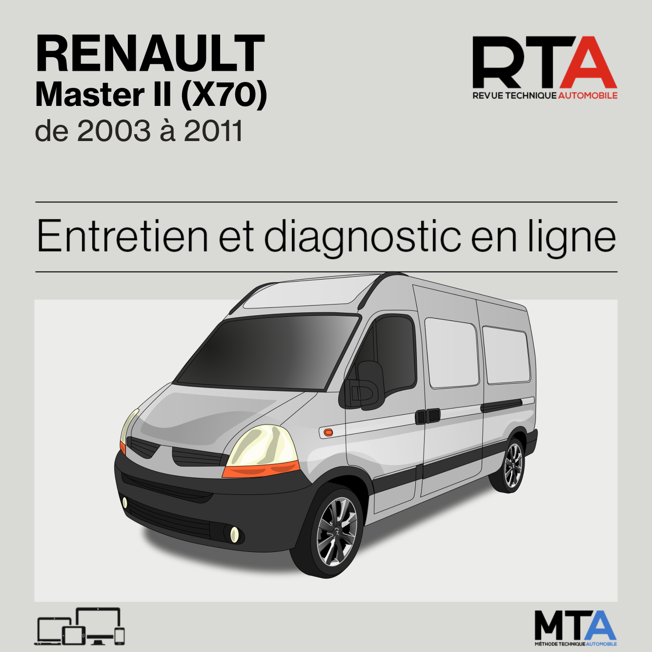 Renault Master II (X70) de 2003 à 2011