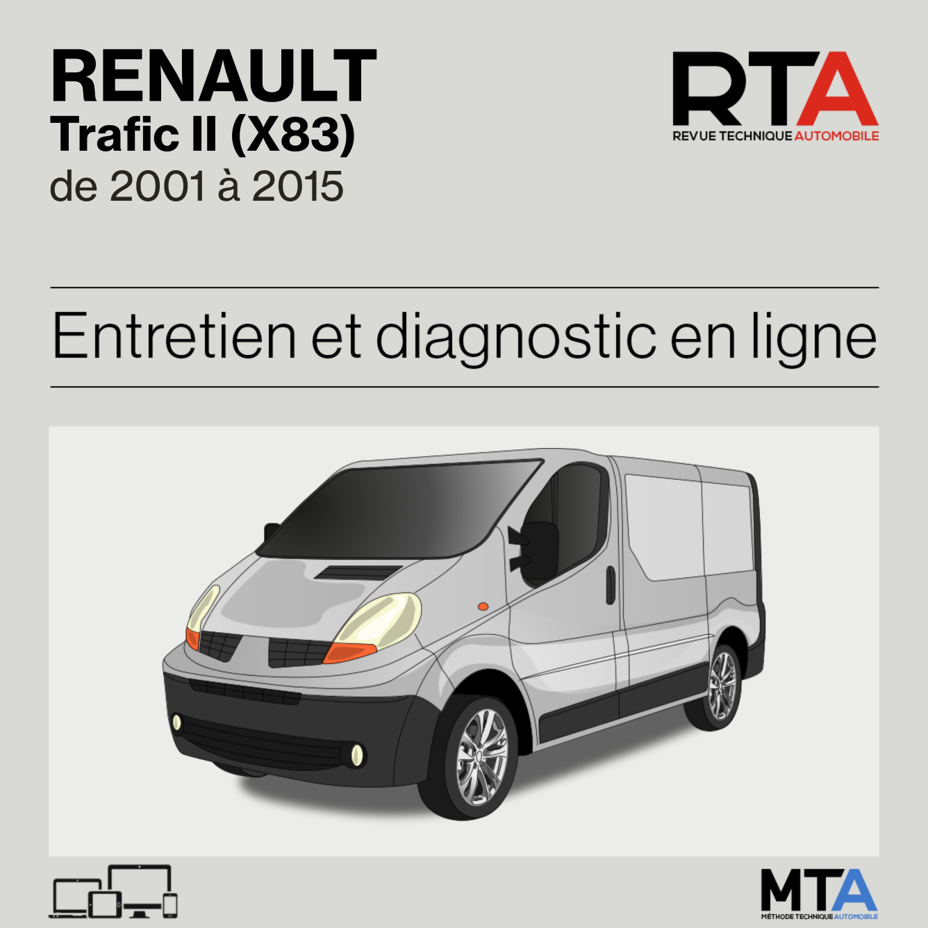 Renault Trafic II (X83) de 2001 à 2015