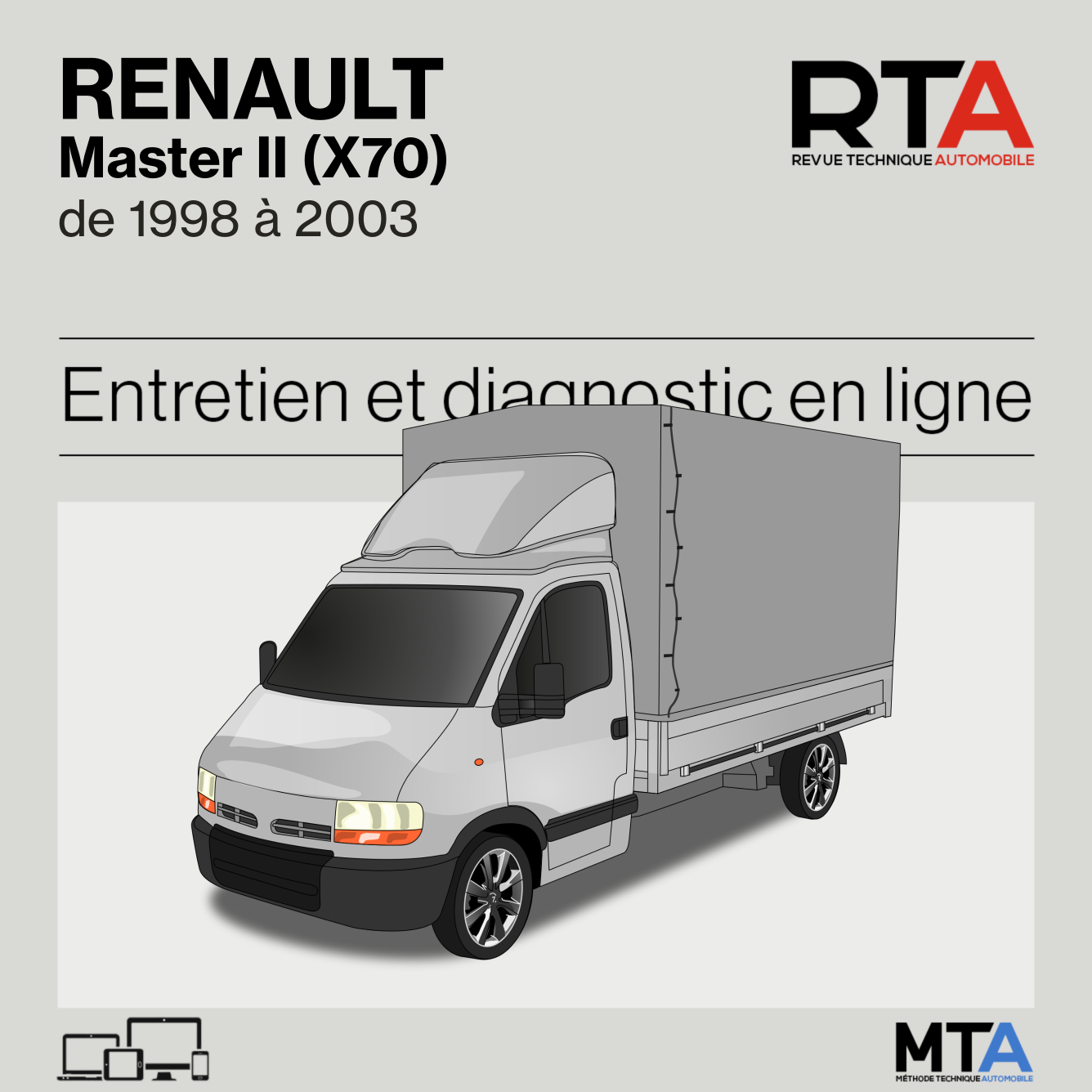 Renault Master II (X70) de 1998 à 2003