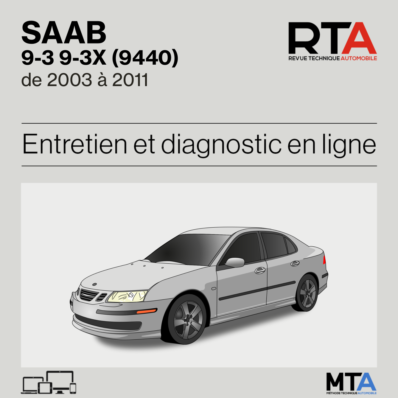Saab 9-3 9-3X (9440) de 2003 à 2011